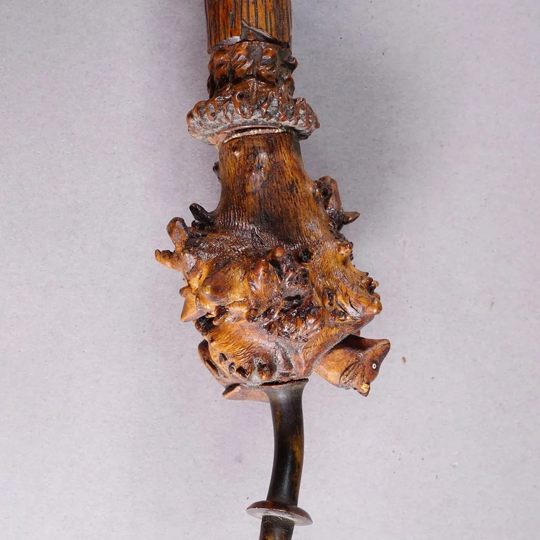 Carved Black Forest Tobacco Pipe, Germany Ca. 1900 - 8