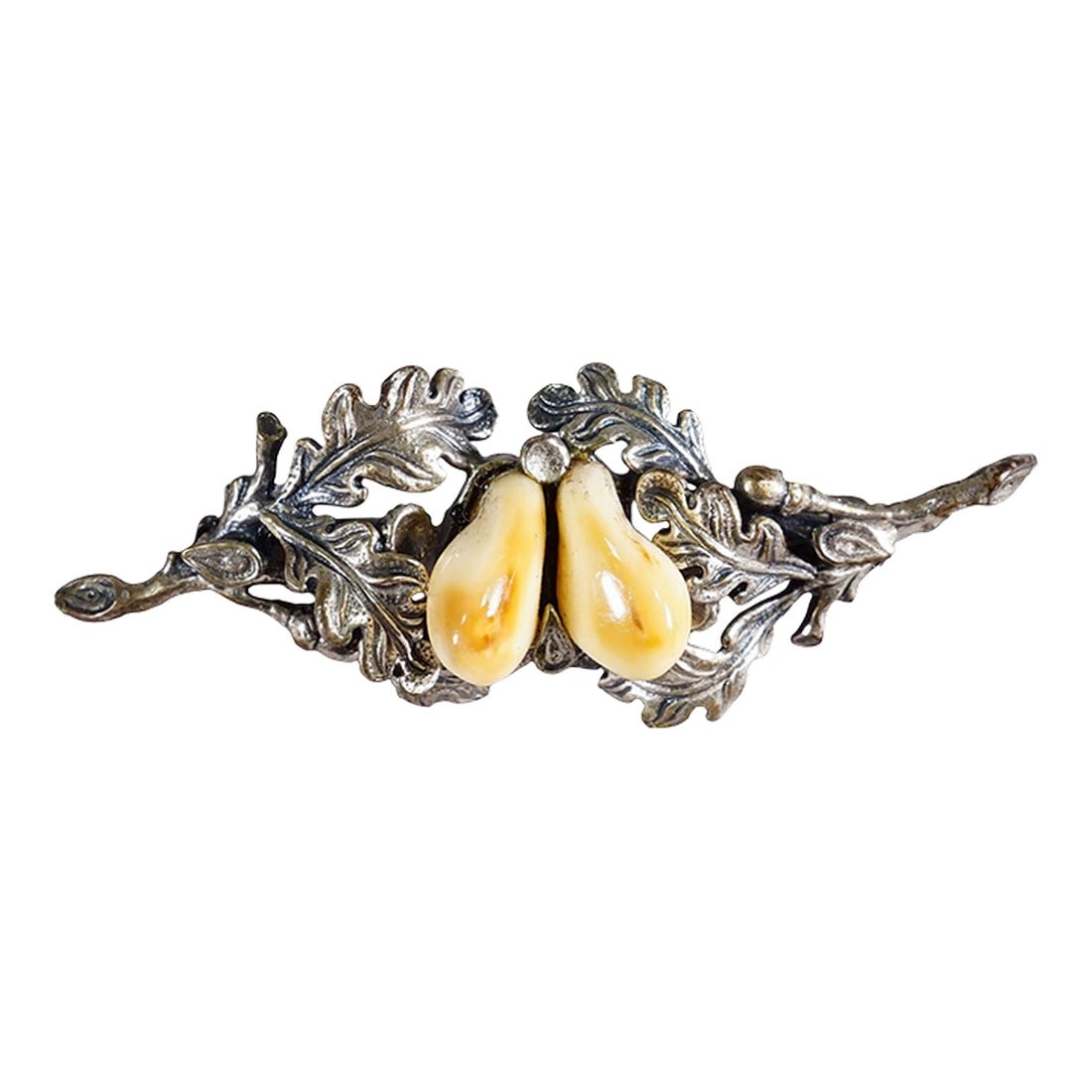 Vintage Bavarian Traditional Costume Jewelry Brooch, Bavaria Ca. 1950s: Vintage Bavarian Traditional Costume Jewelry Brooch, Bavaria ca. 1950s An old Bavarian traditional costume brooch, handmade from 835 silver. A beautiful piece of historical Bavarian folk art jewelry,