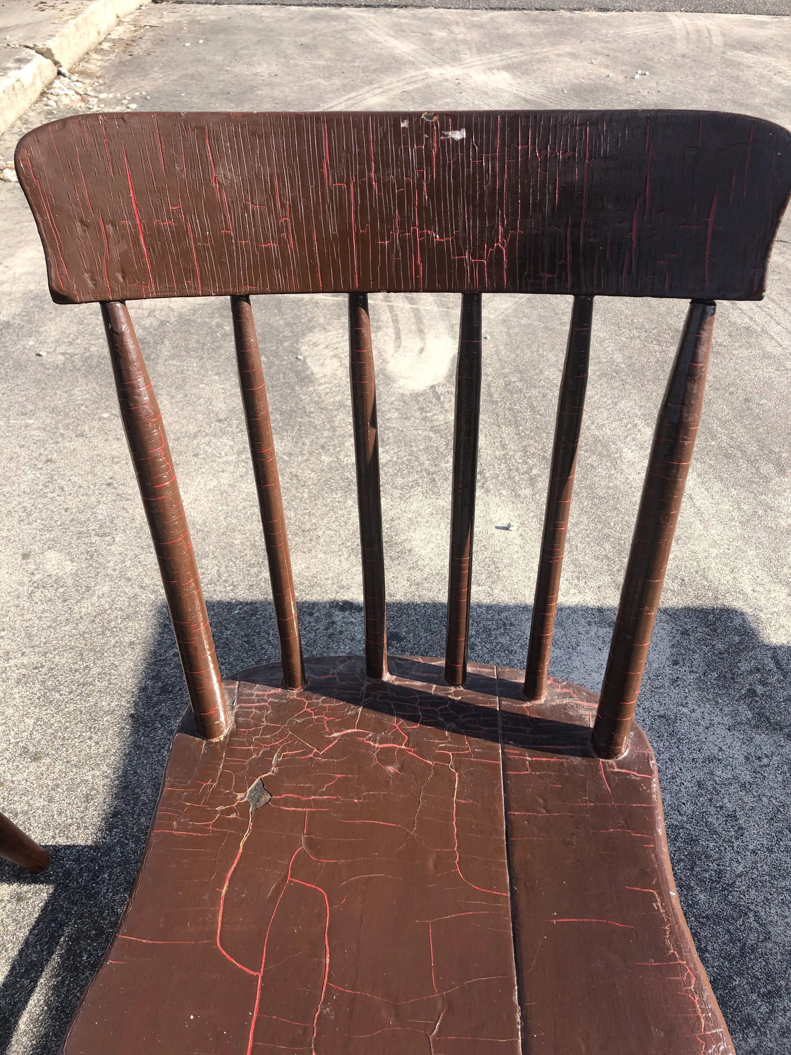 Vintage Rustic Schoolhouse Chairs - a Pair - 6