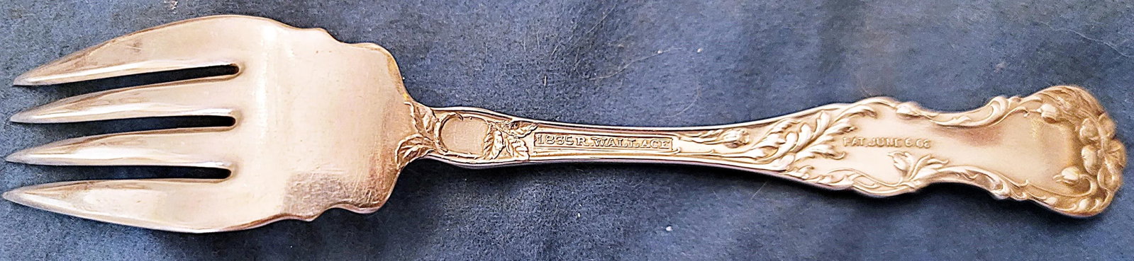 1900s Wallace Silverplated Dessert Forks, Set of 10 - 11