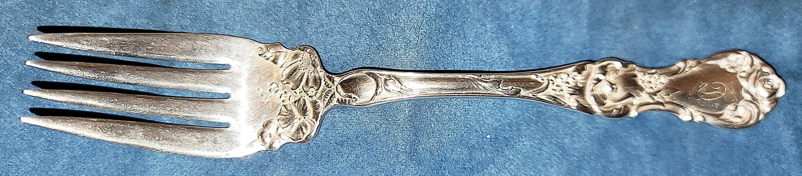 1900s Wallace Silverplated Dessert Forks, Set of 10 - 6