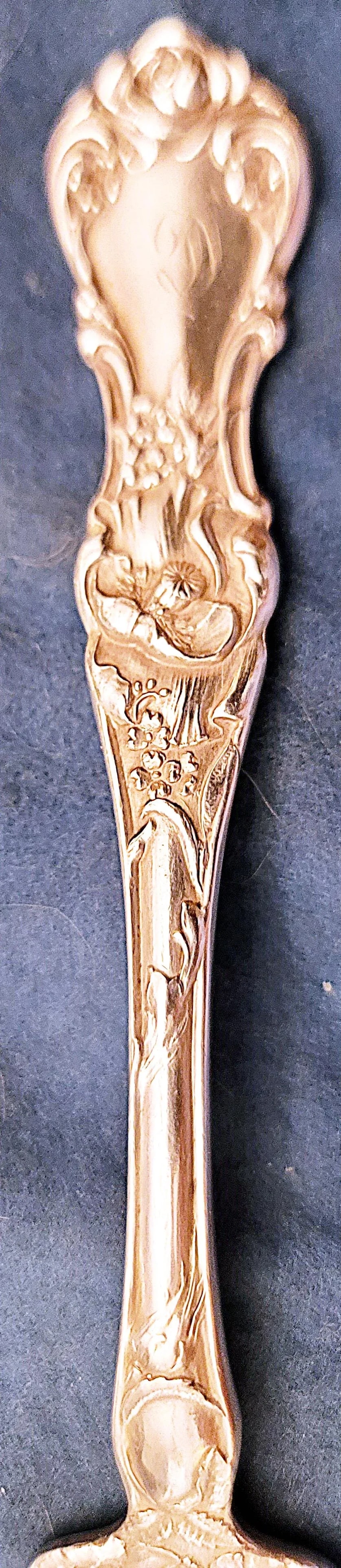 1900s Wallace Silverplated Dessert Forks, Set of 10 - 8