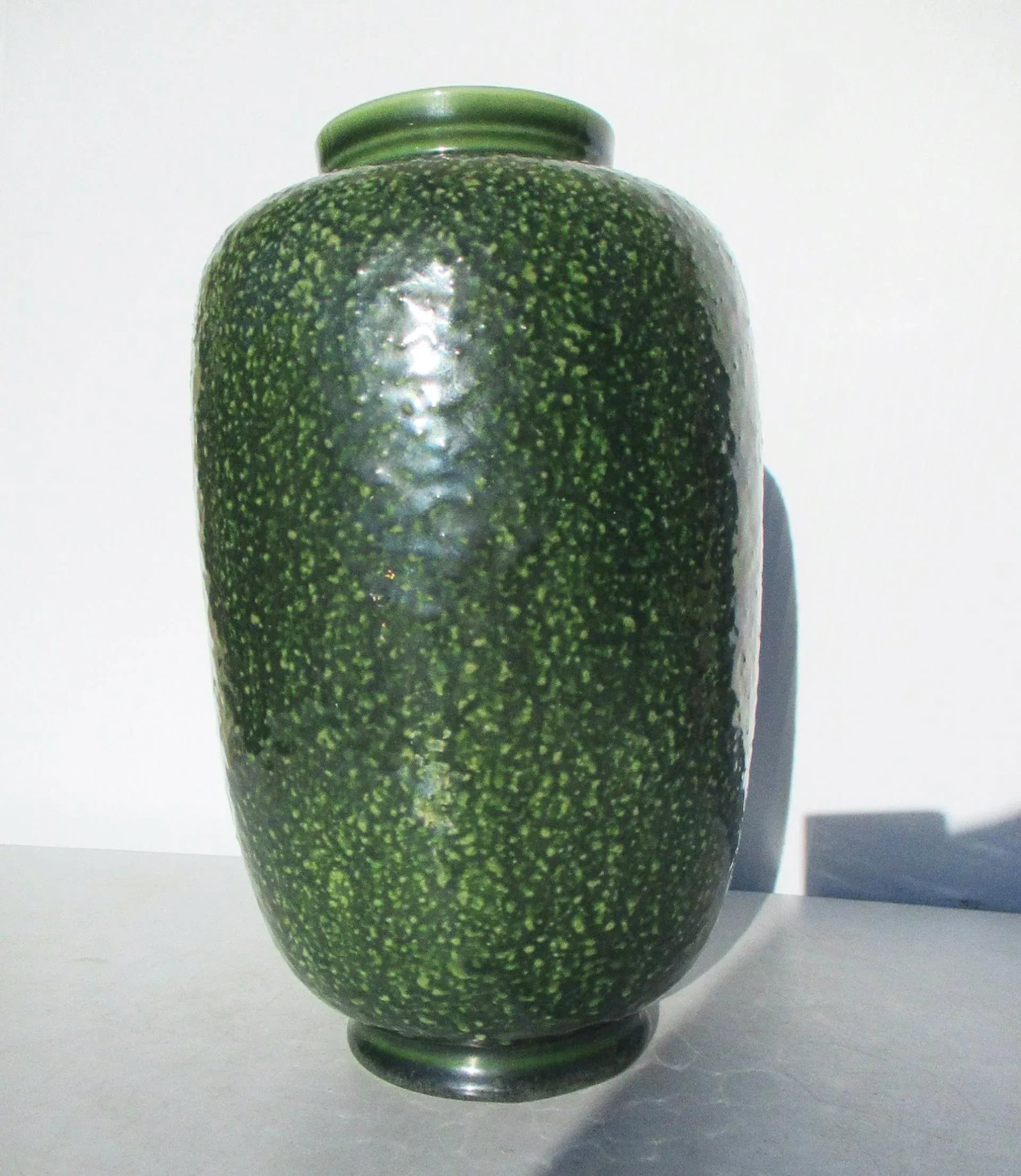 Hyalyn Mid-Century Porcelain Toad Skin Vase - 5