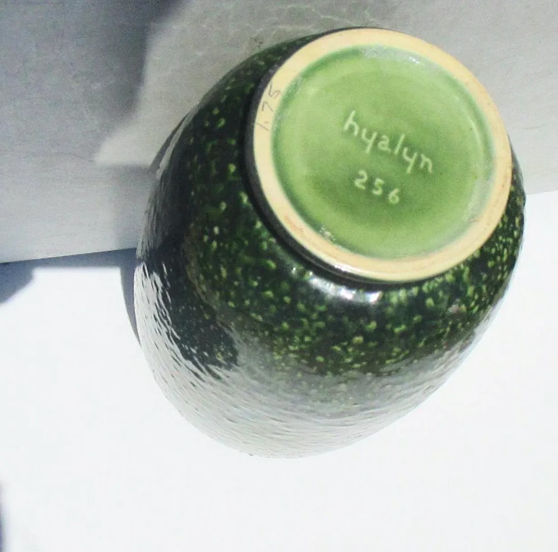 Hyalyn Mid-Century Porcelain Toad Skin Vase - 6