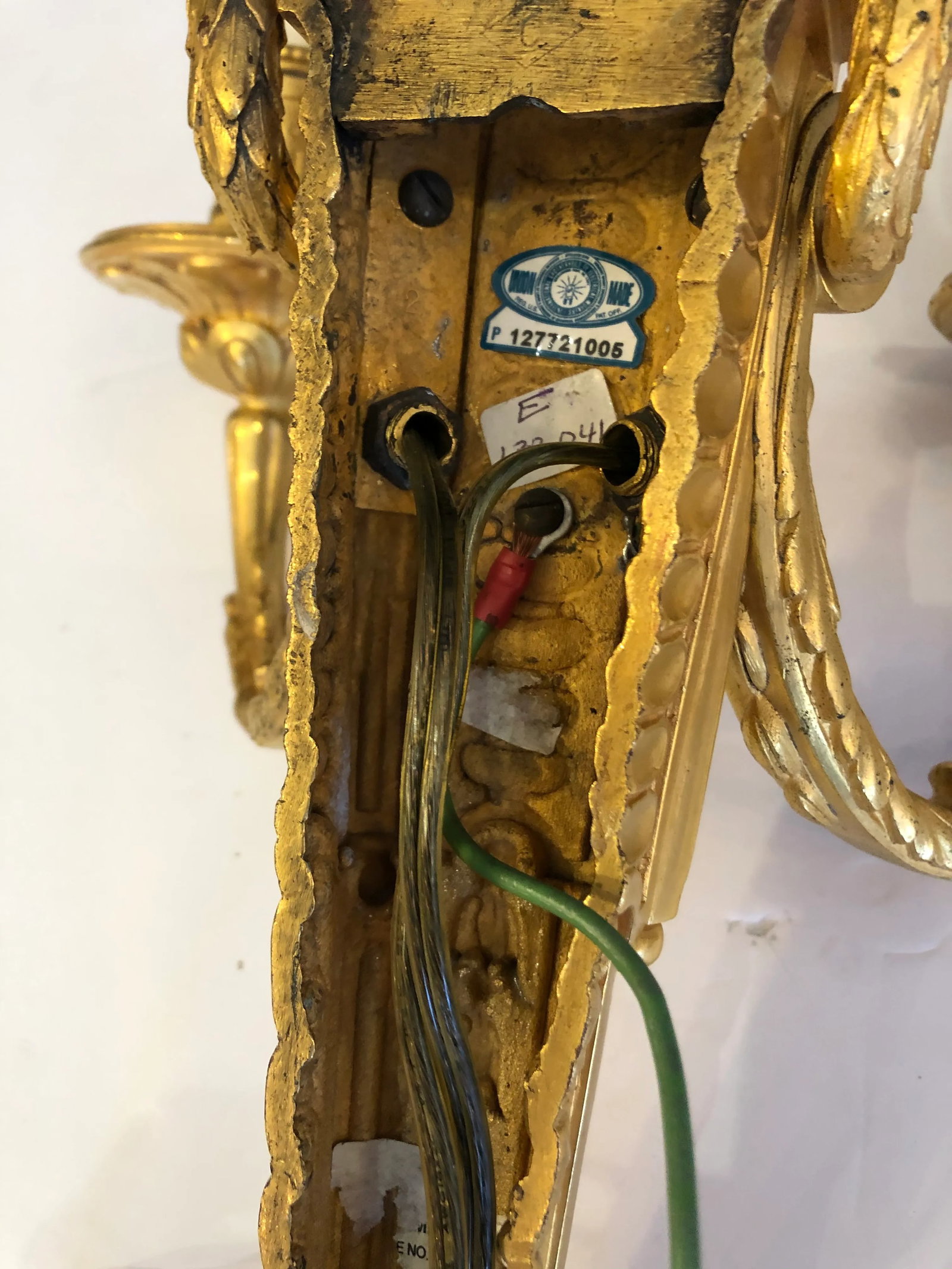 Dore Gilt Bronze Regency Style Sconces by Caldwell -A Pair - 11