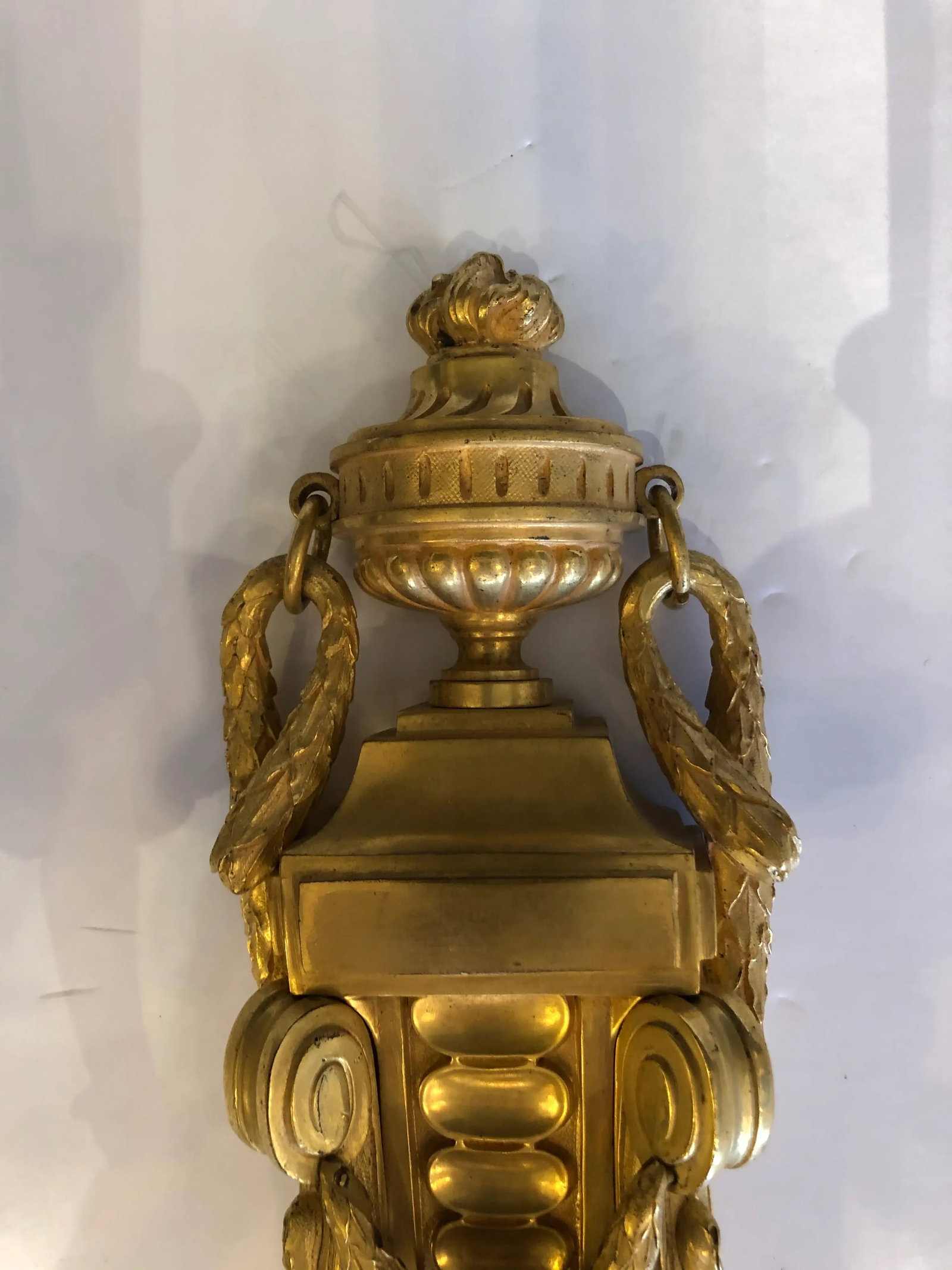 Dore Gilt Bronze Regency Style Sconces by Caldwell -A Pair - 6