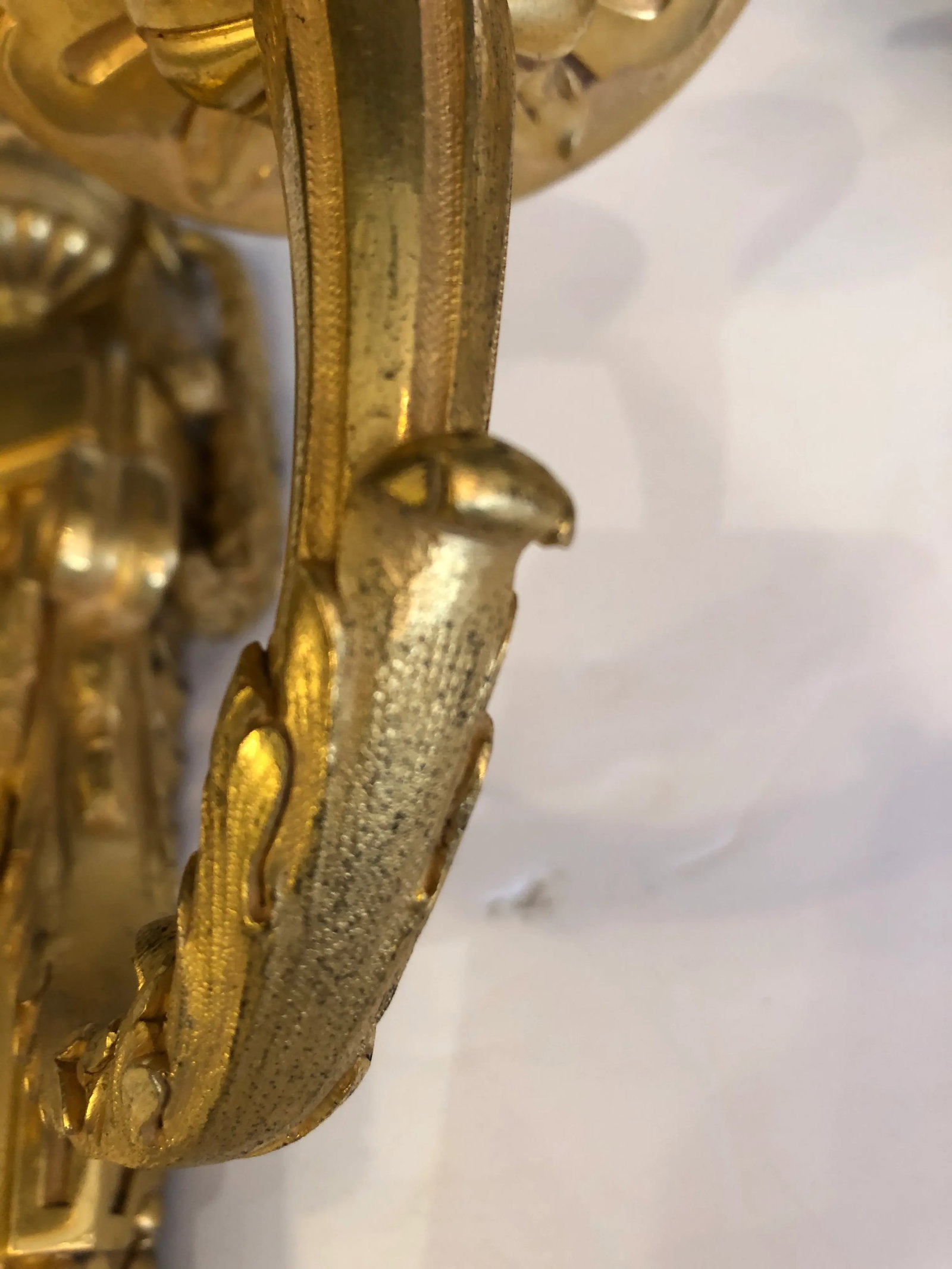 Dore Gilt Bronze Regency Style Sconces by Caldwell -A Pair - 9