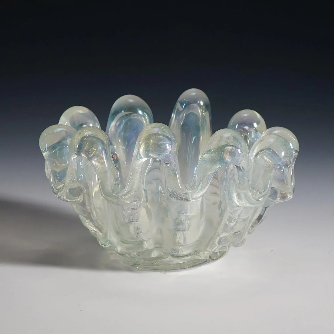 Ercole Barovier - Barovier & Toso 'A Grosse Costolature' Bowl 1942 - 3