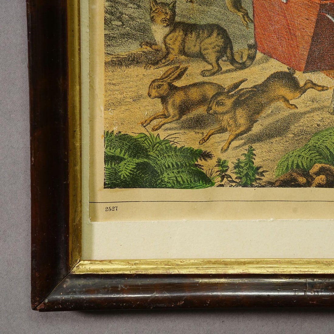 Antique Print 'The Hunter's Awakening', Germany Late 19th Century - 7