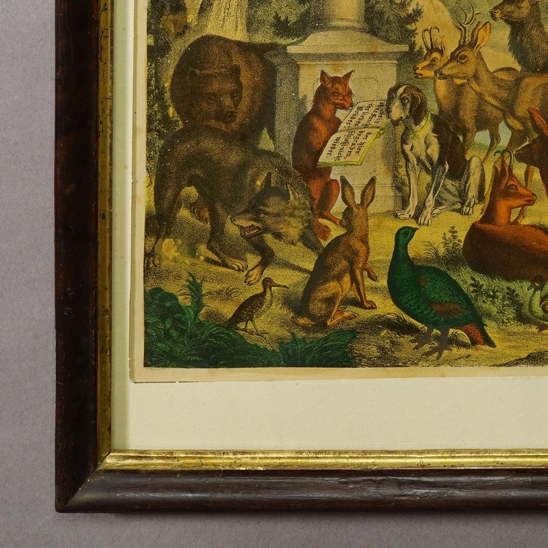 Antique Print 'The Hunters Tomp', Germany Late 19th Century - 3