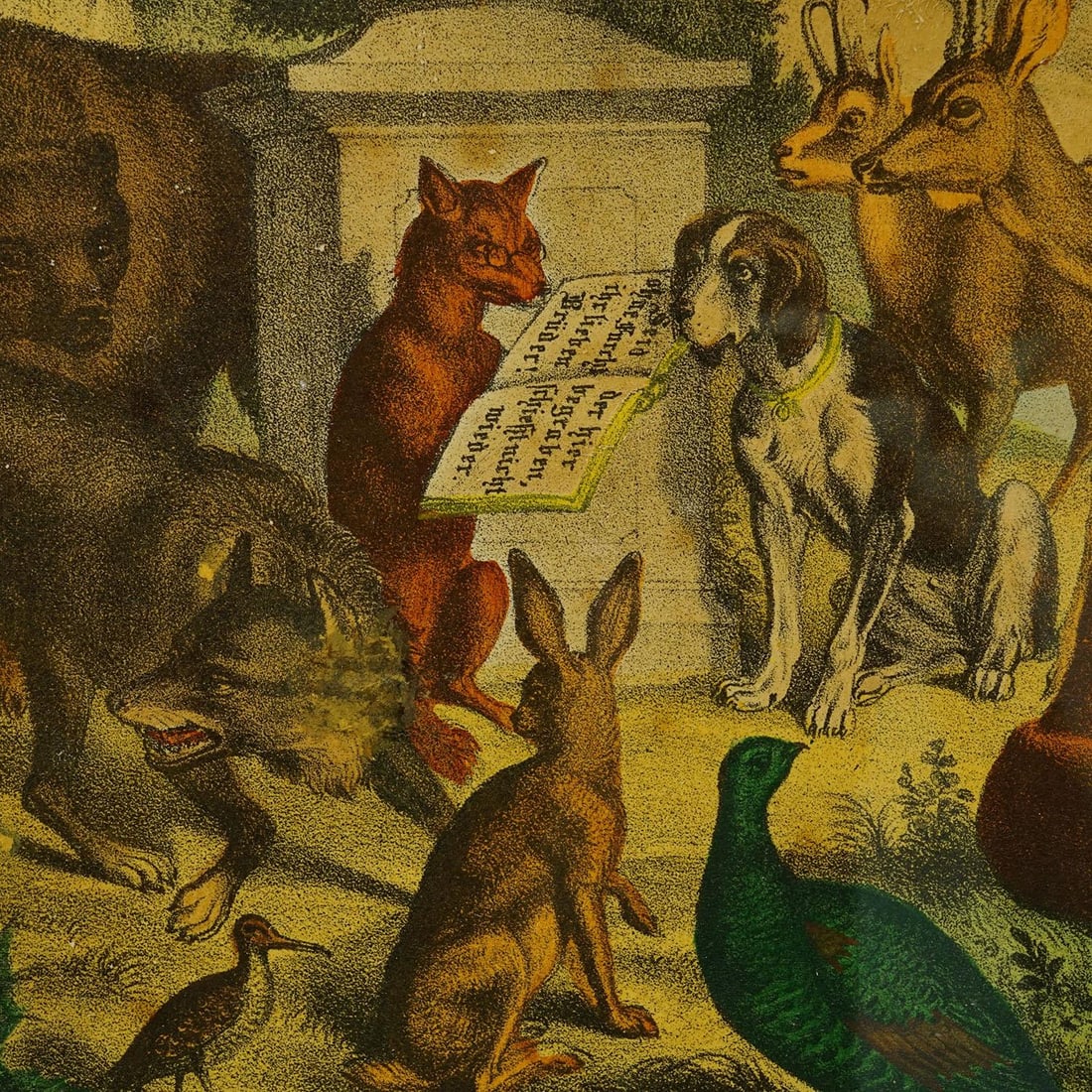 Antique Print 'The Hunters Tomp', Germany Late 19th Century - 7