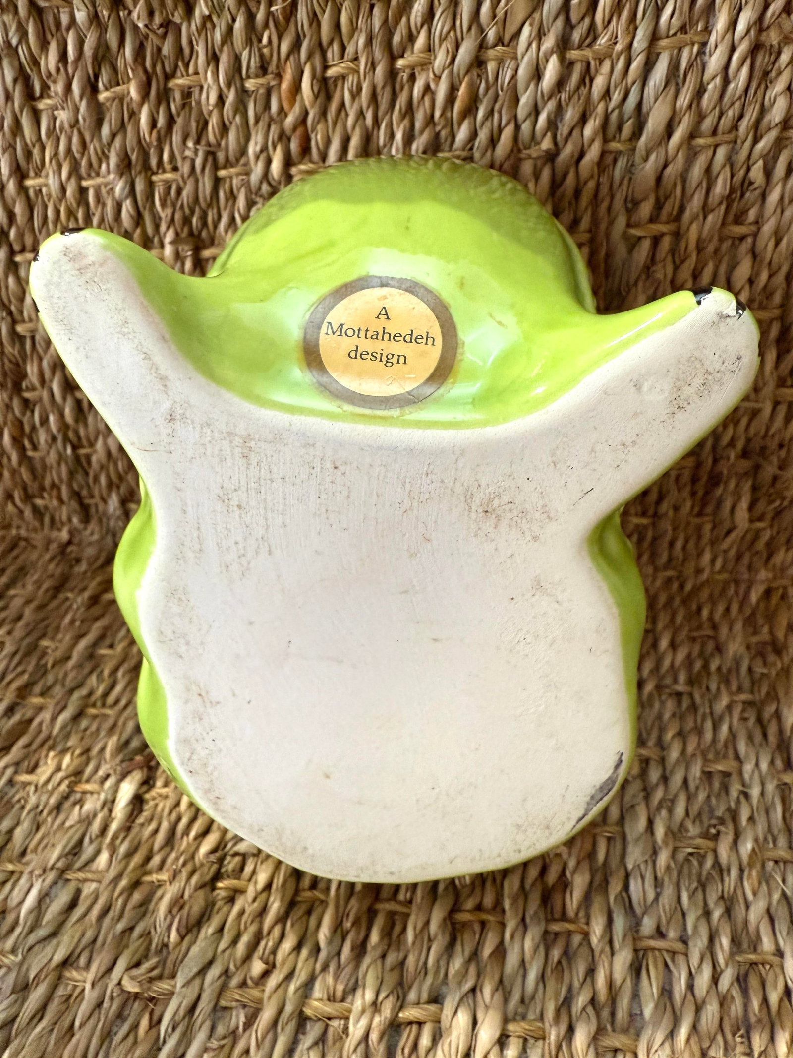 Vintage Mottahedeh Jean Rogers Style Frog Planter - 8