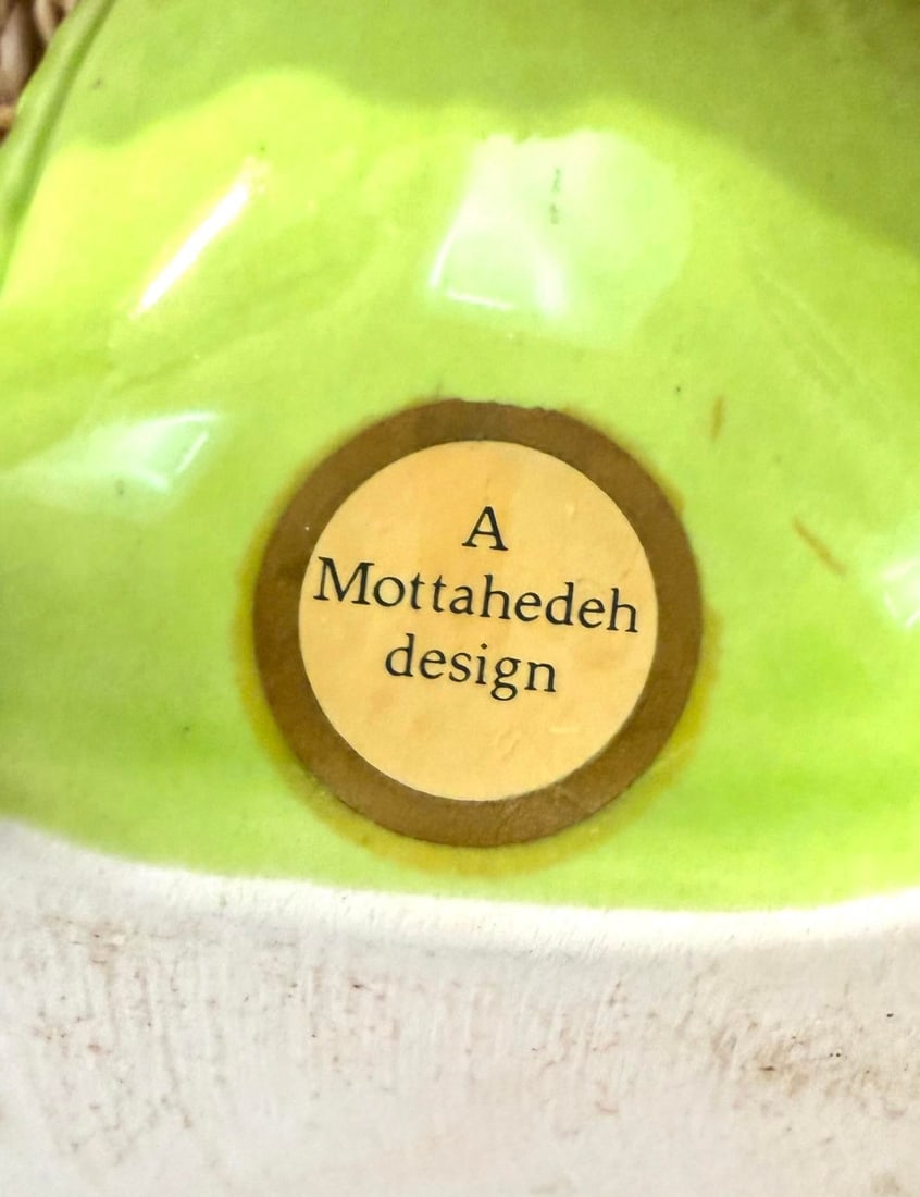 Vintage Mottahedeh Jean Rogers Style Frog Planter - 9