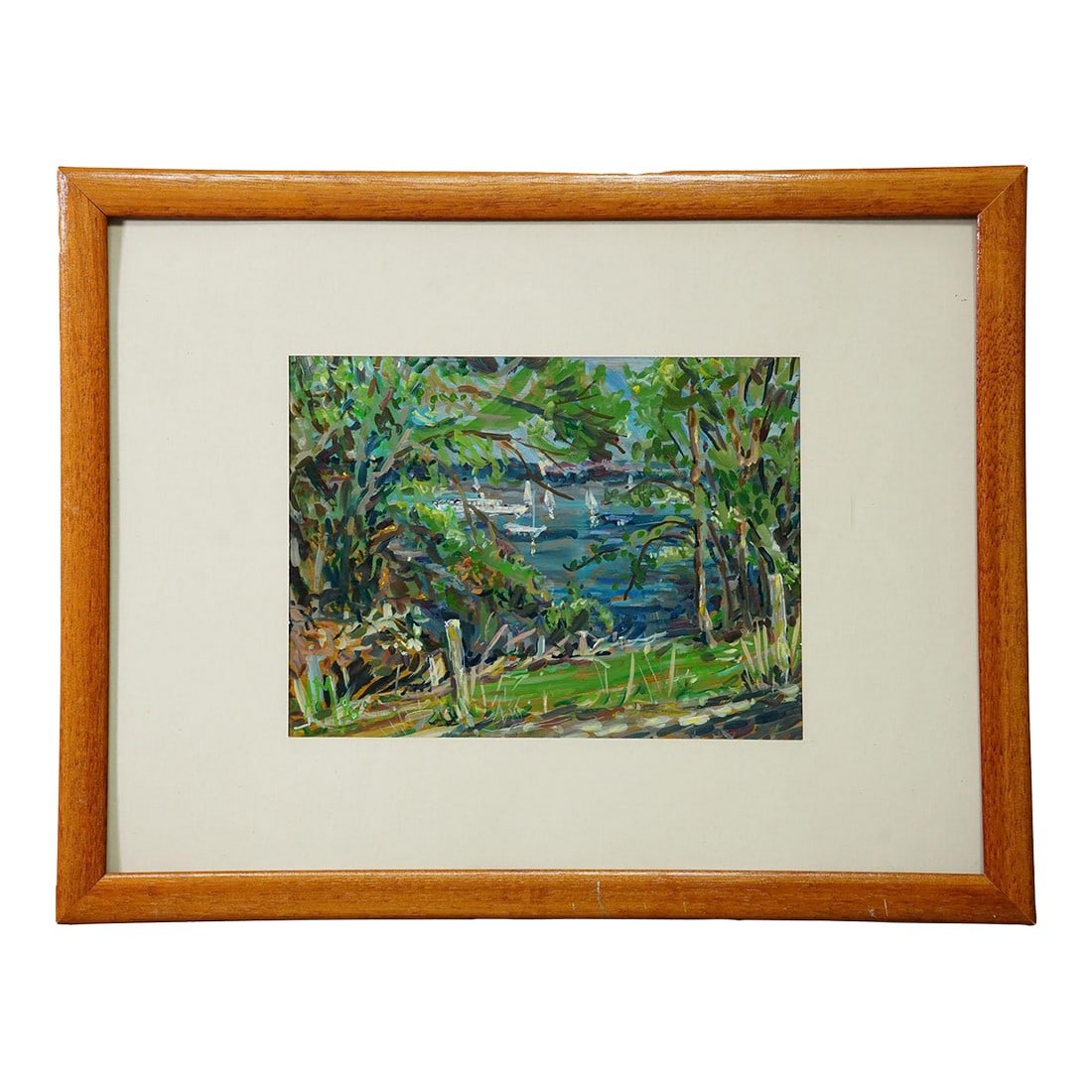 Oil Painting by Alexander Michael - Chiemsee Near Mittendorf 1990 (1 of 7)