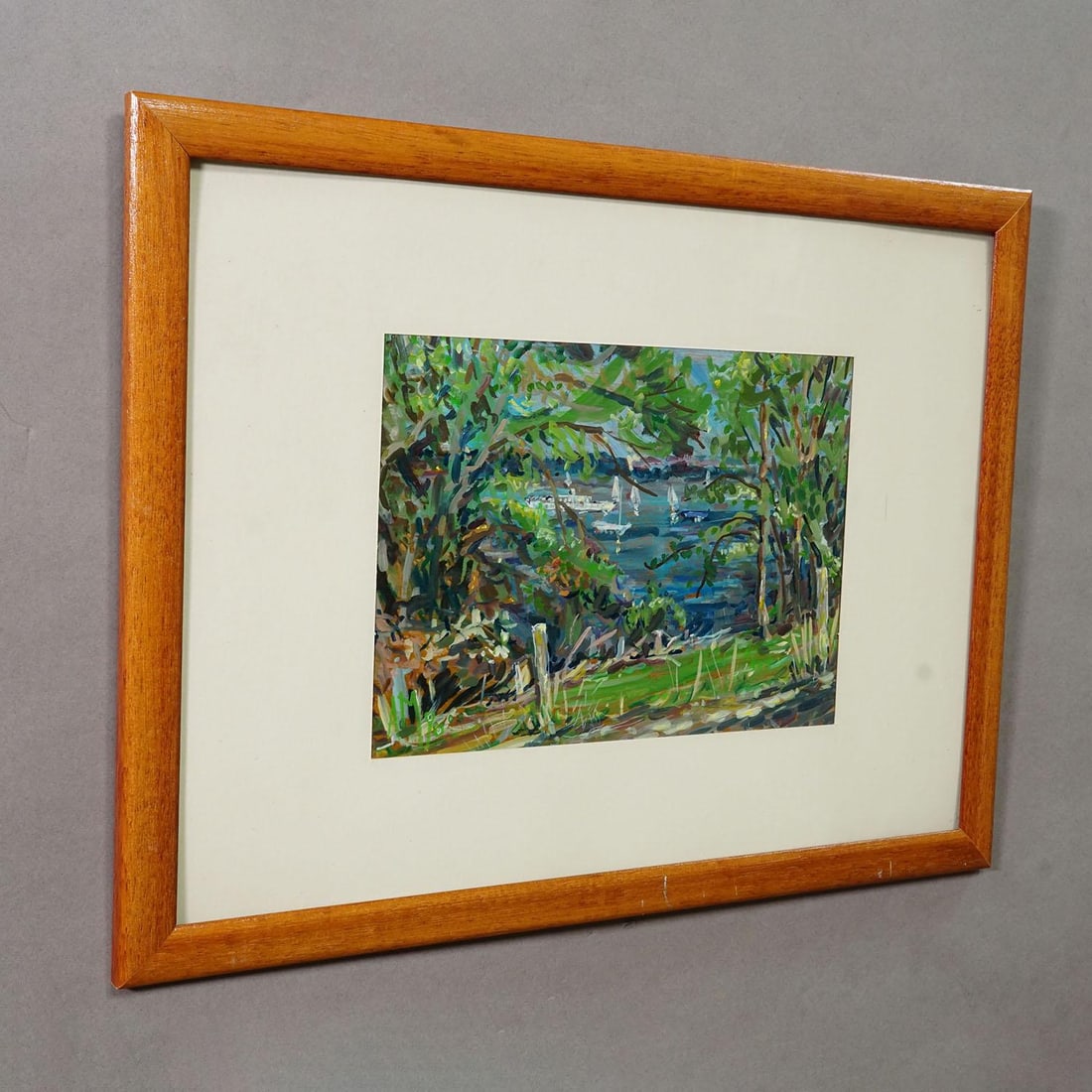 Oil Painting by Alexander Michael - Chiemsee Near Mittendorf 1990 - 2