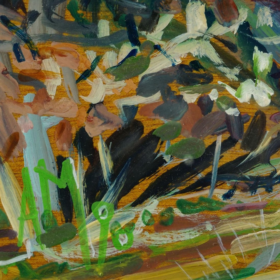 Oil Painting by Alexander Michael - Chiemsee Near Mittendorf 1990 - 5