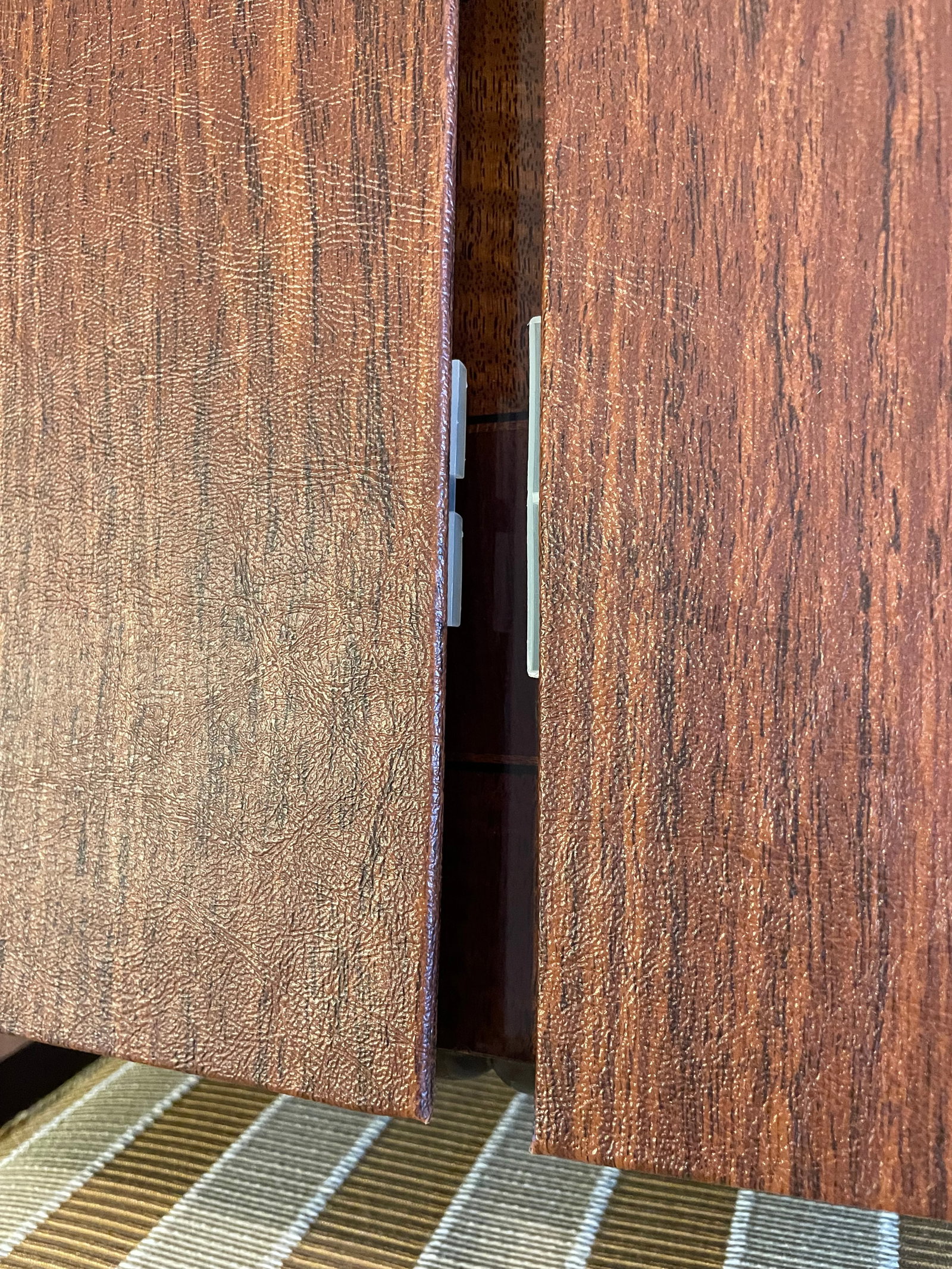 1990s Ej Victor Regency Chippendale Mahogany Dining/Conference Table With Gold Leaf Accents and Cust - 5