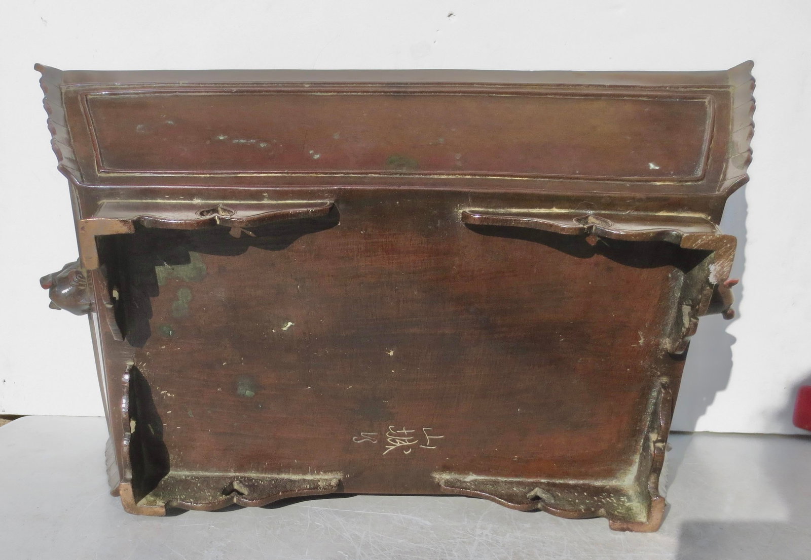 Japanese Bronze Ikebana/Bonsai Tray - 5