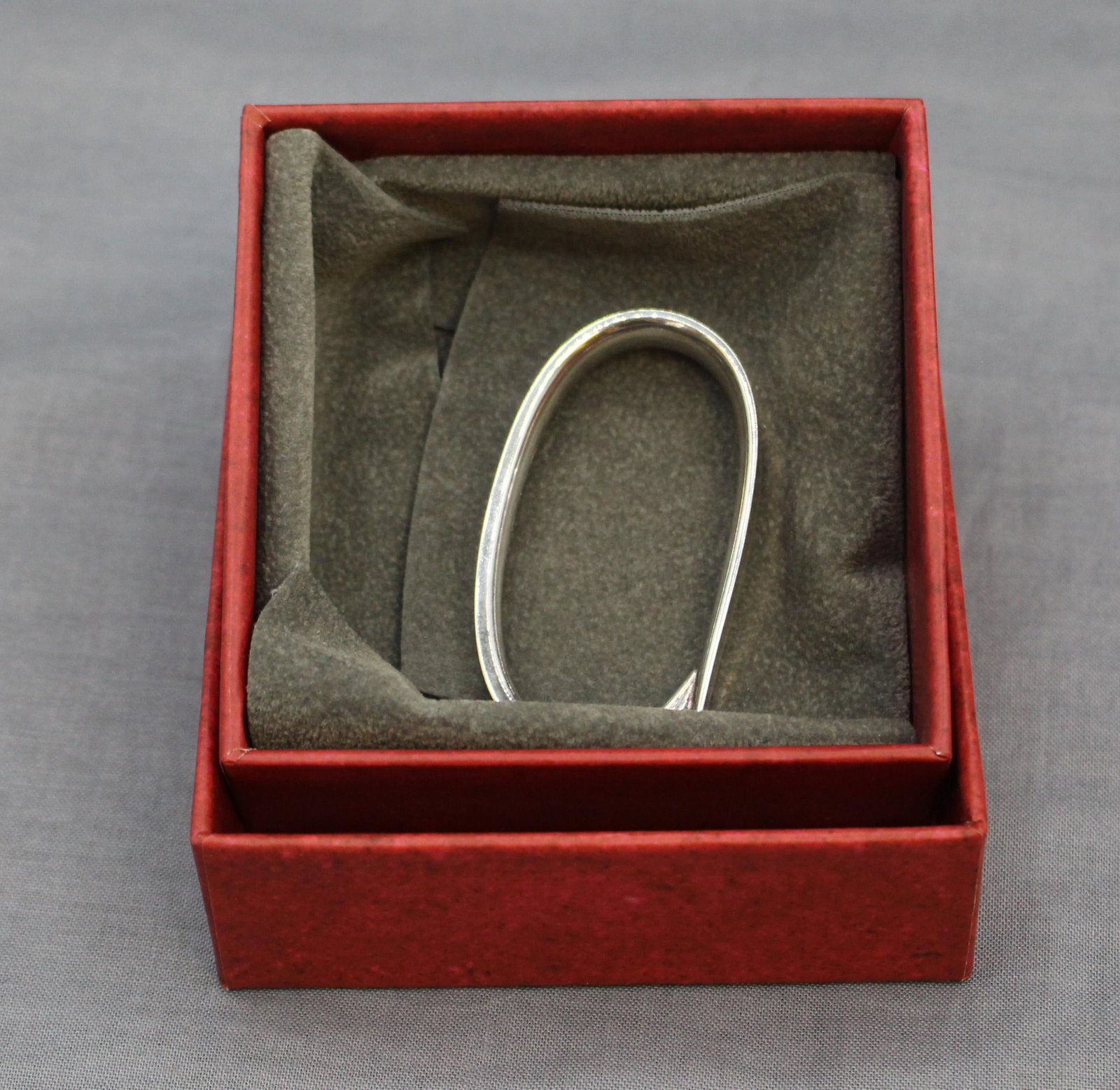 C. 1970 Georg Jensen Sterling Silver Napkin Ring With Box - 4