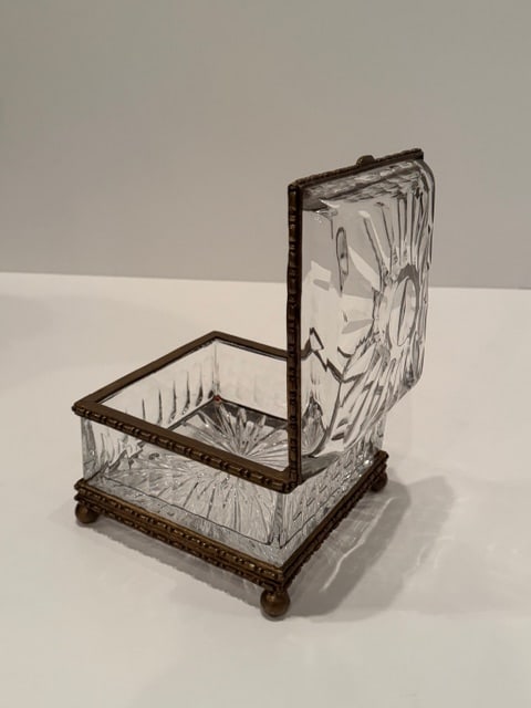 Baccarat Style Cut Crystal Box - 3