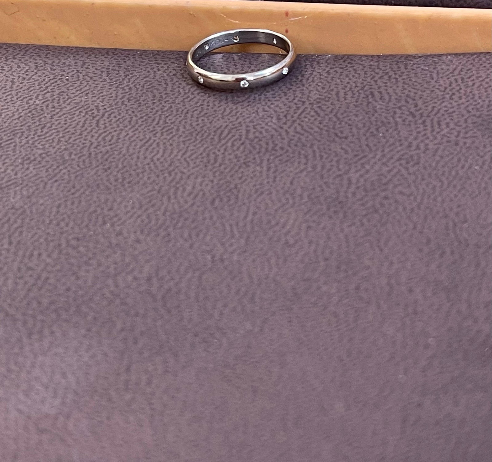 8 Flush Set Bezel Diamond Eternity Wedding Band in 14 Karat White Gold - 14