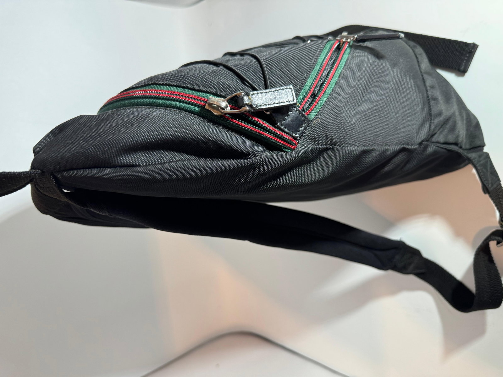Gucci Vintage Black Nylon , Small Eden Day Back Pack Black, Made in Italy - 17