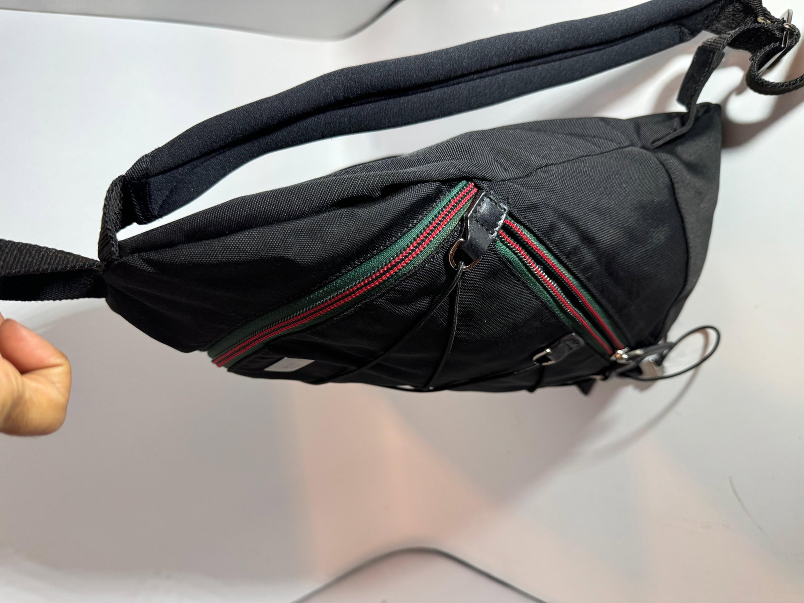Gucci Vintage Black Nylon , Small Eden Day Back Pack Black, Made in Italy - 4