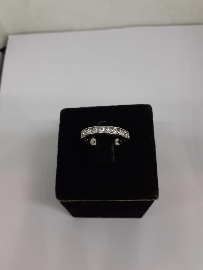 Natural Diamond Ring with 1.98 Carats Diamond in 14k Gold - 4