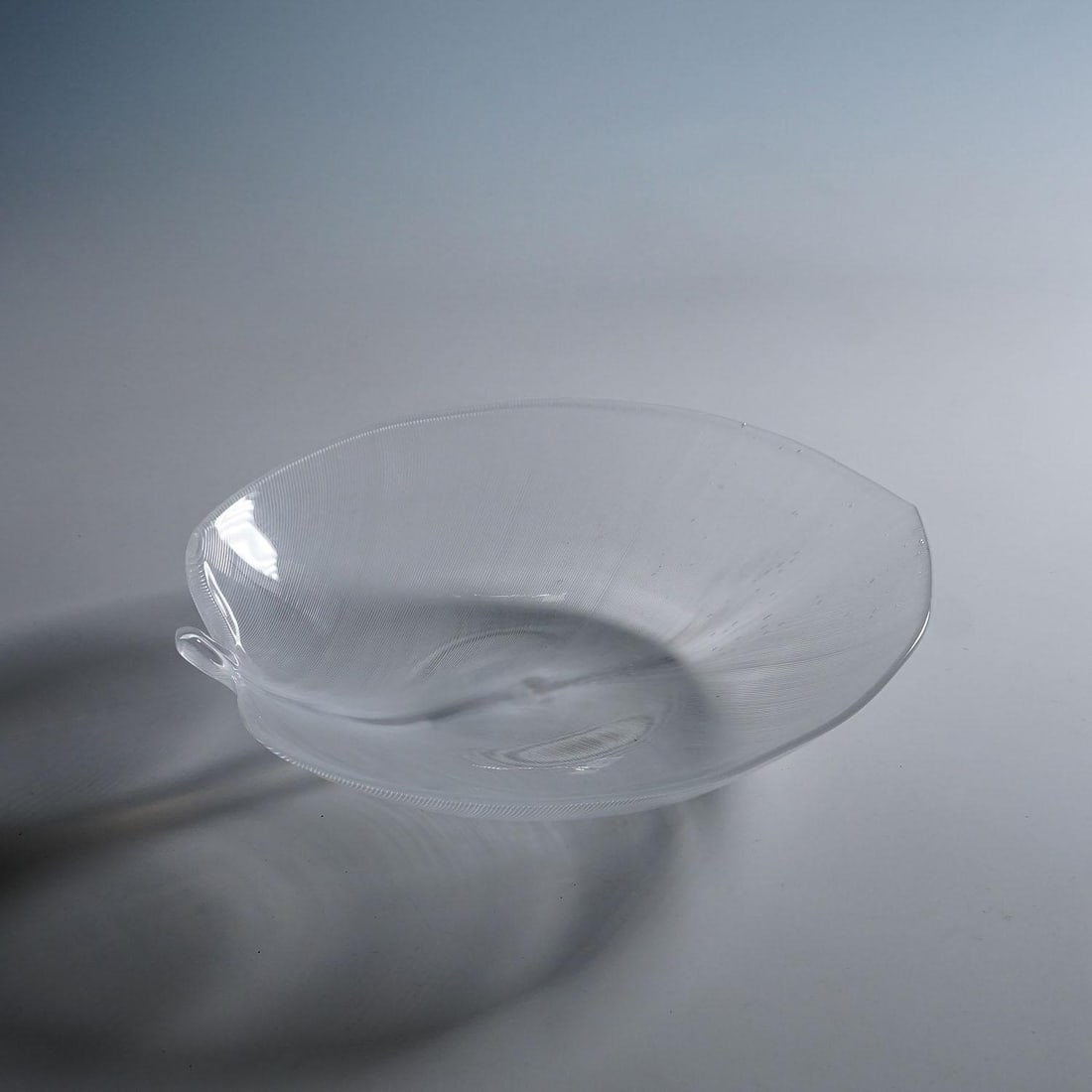 Vintage Tessuto Plate by Tyra Lundgren for Venini, Murano - 2