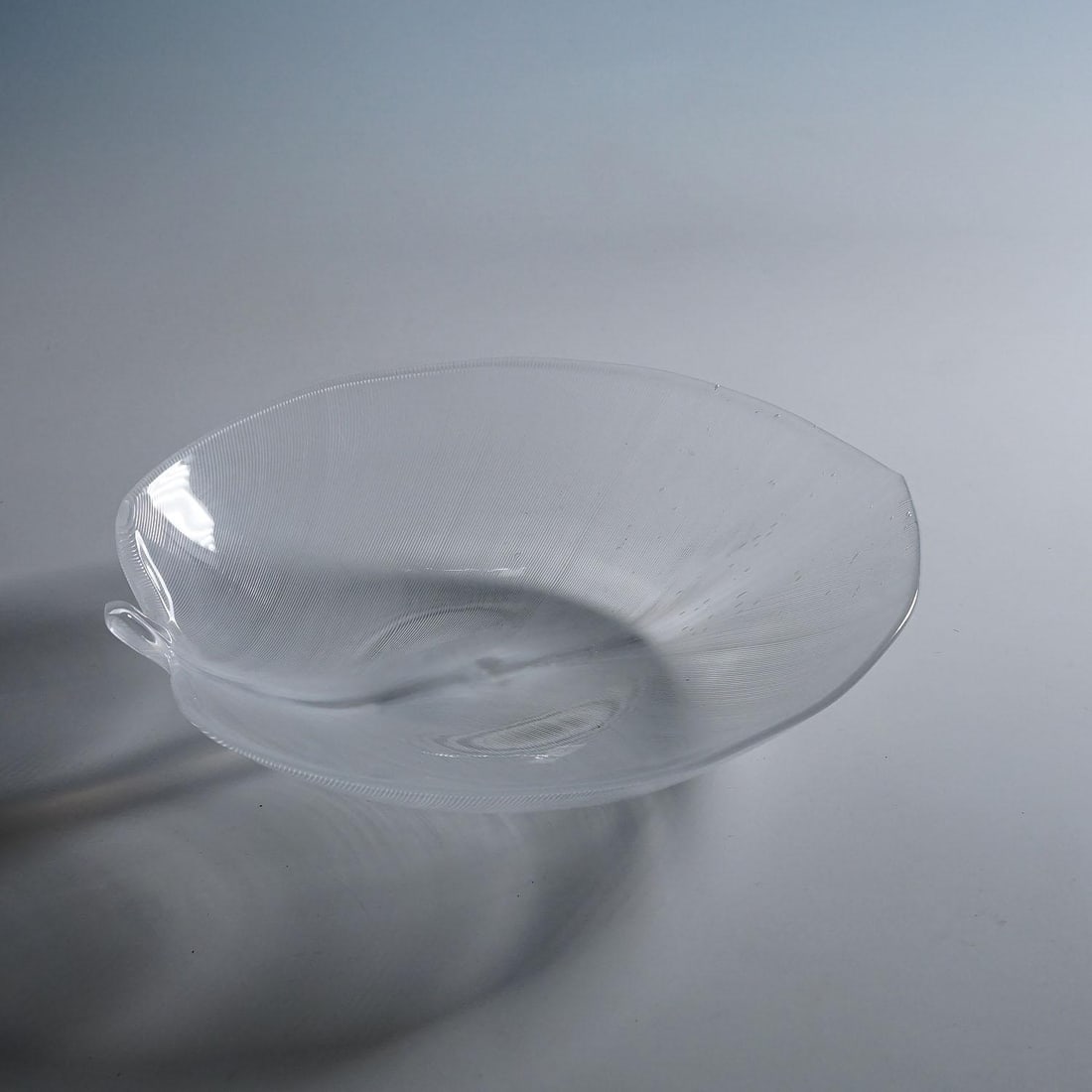 Vintage Tessuto Plate by Tyra Lundgren for Venini, Murano - 3