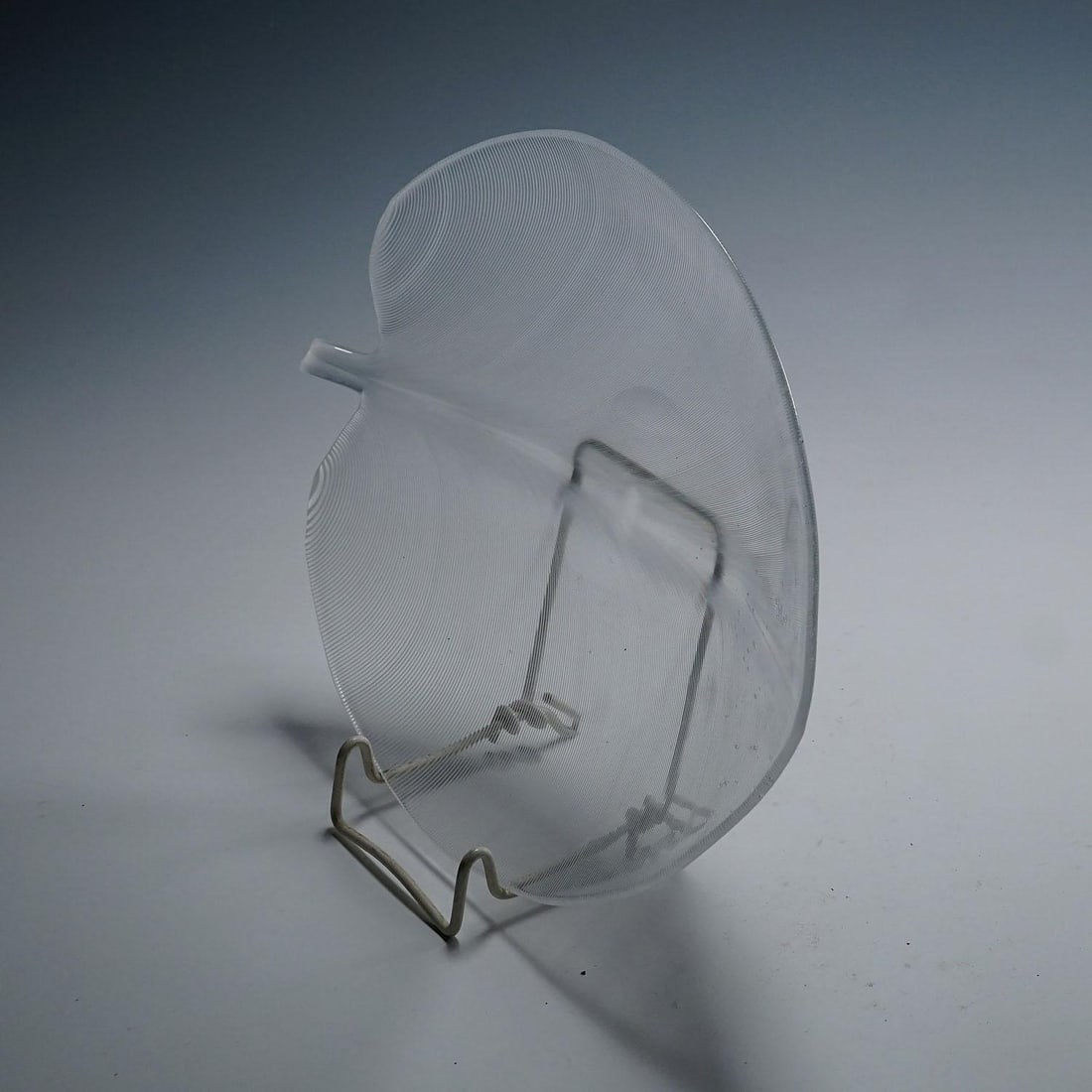 Vintage Tessuto Plate by Tyra Lundgren for Venini, Murano - 5
