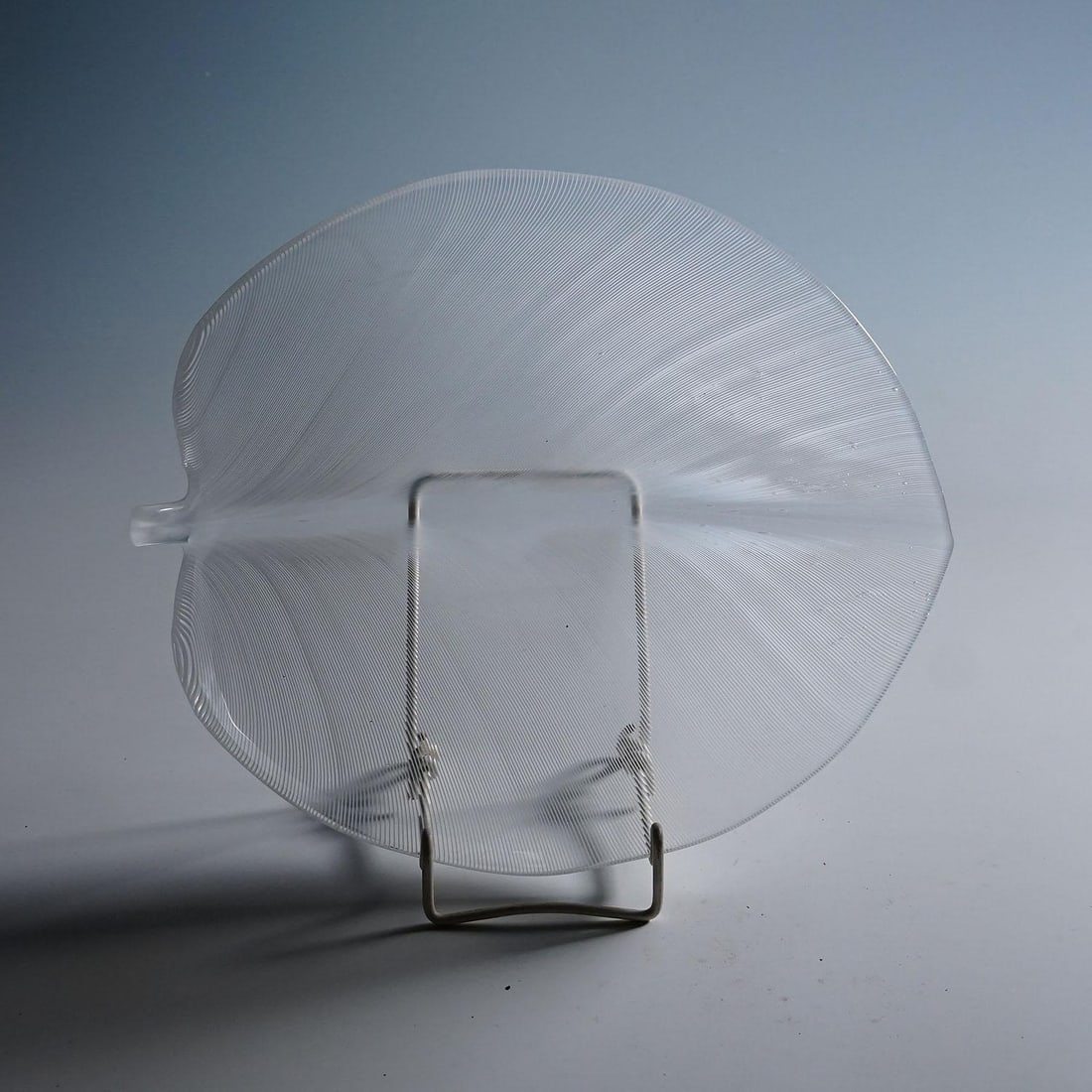 Vintage Tessuto Plate by Tyra Lundgren for Venini, Murano - 6