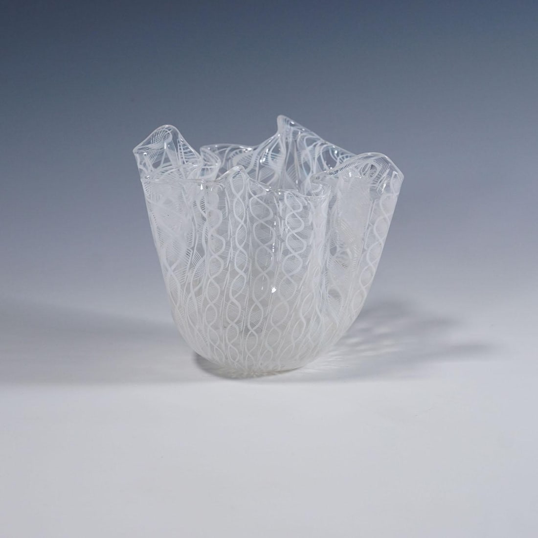 Fazzoletto Zanfirico Vase by Fulvio Bianconi for Venini, Venice Murano 1950s - 2