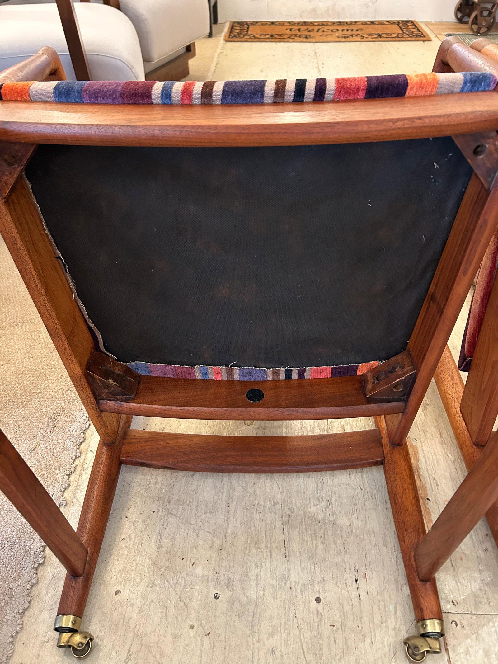 John Stuart Mid Century Modern Teak Armchairs - A Pair - 14