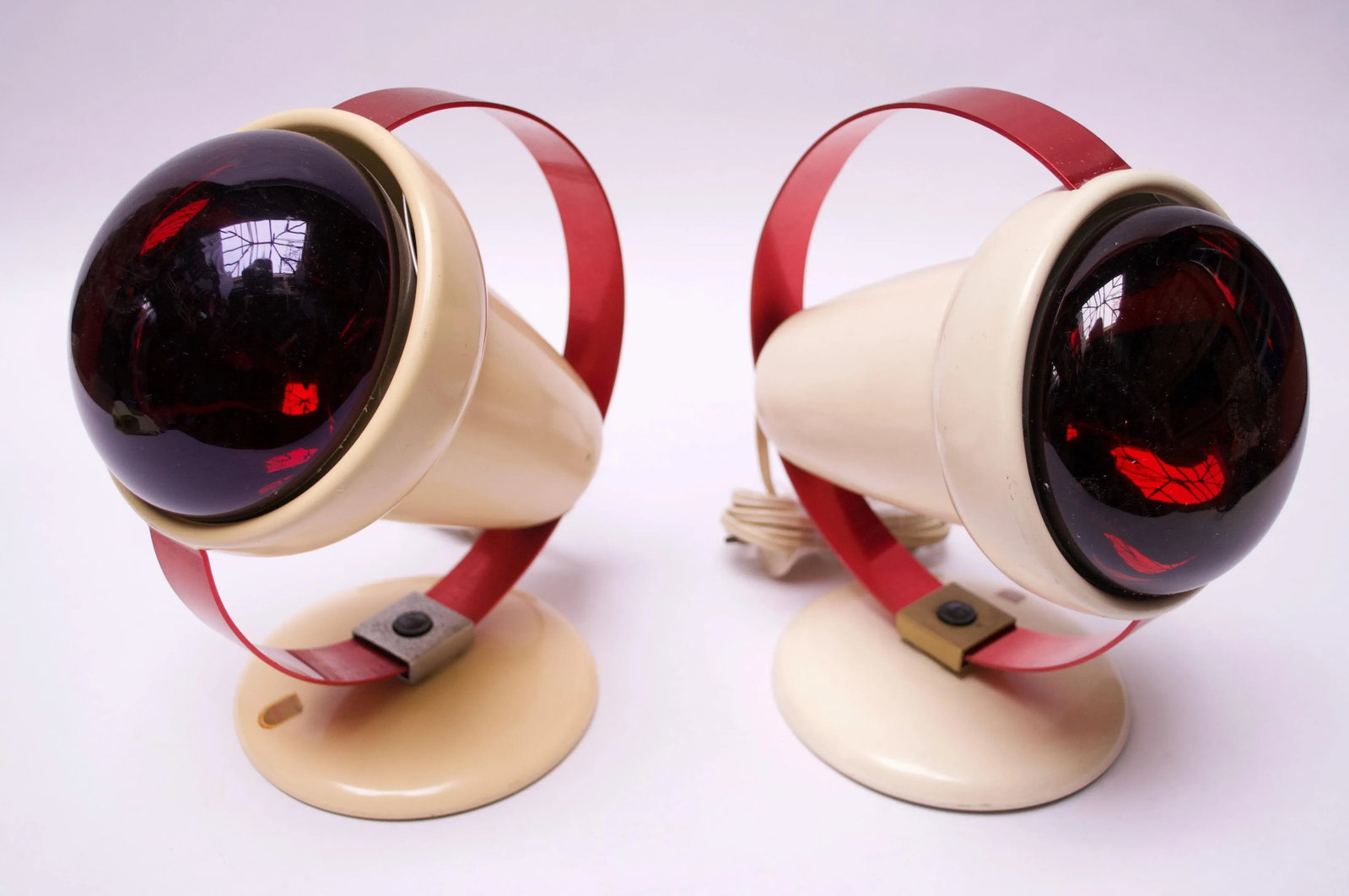 Set of "Infraphil" Heat Lamps / Sconces by Charlotte Perriand for Philips - 2