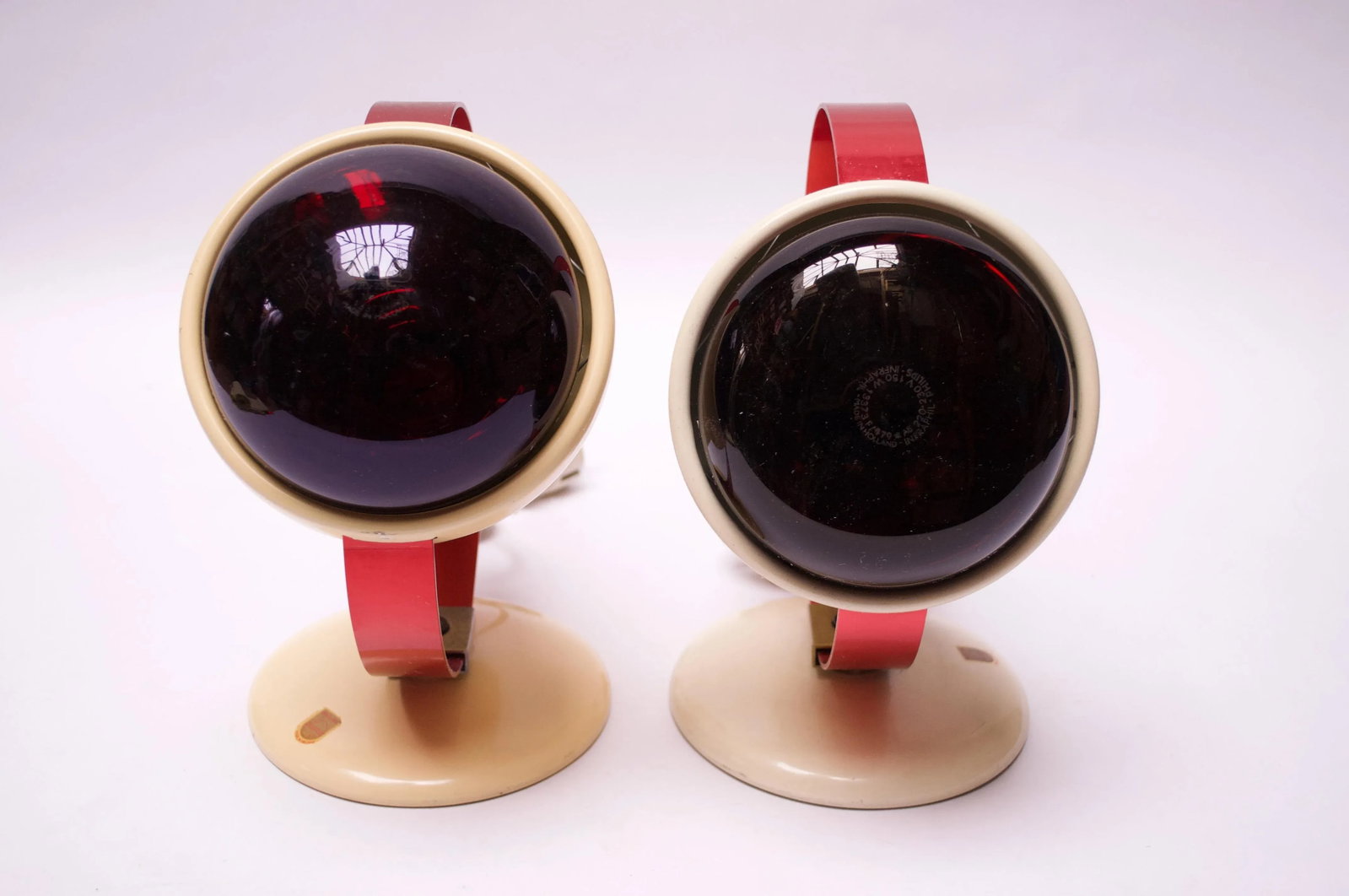 Set of "Infraphil" Heat Lamps / Sconces by Charlotte Perriand for Philips - 5