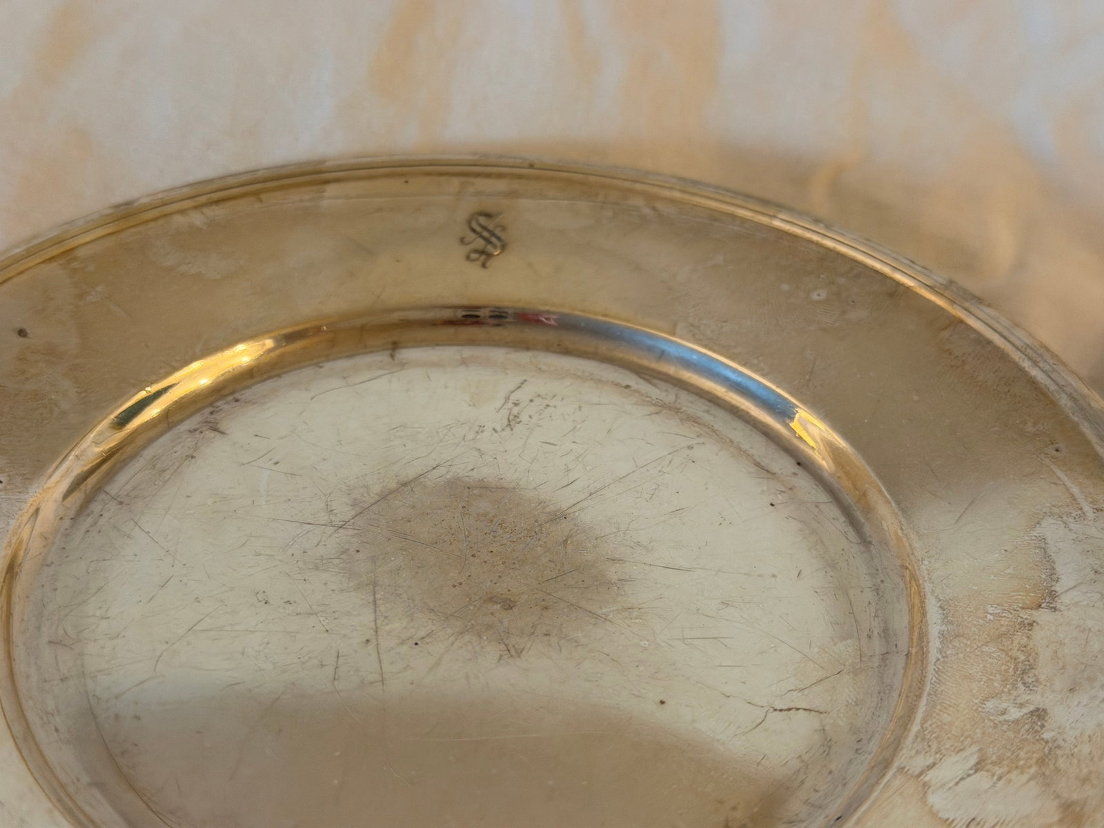 Vintage Pair of Tiffany & Co. Sterling Silver Small Plates - 7