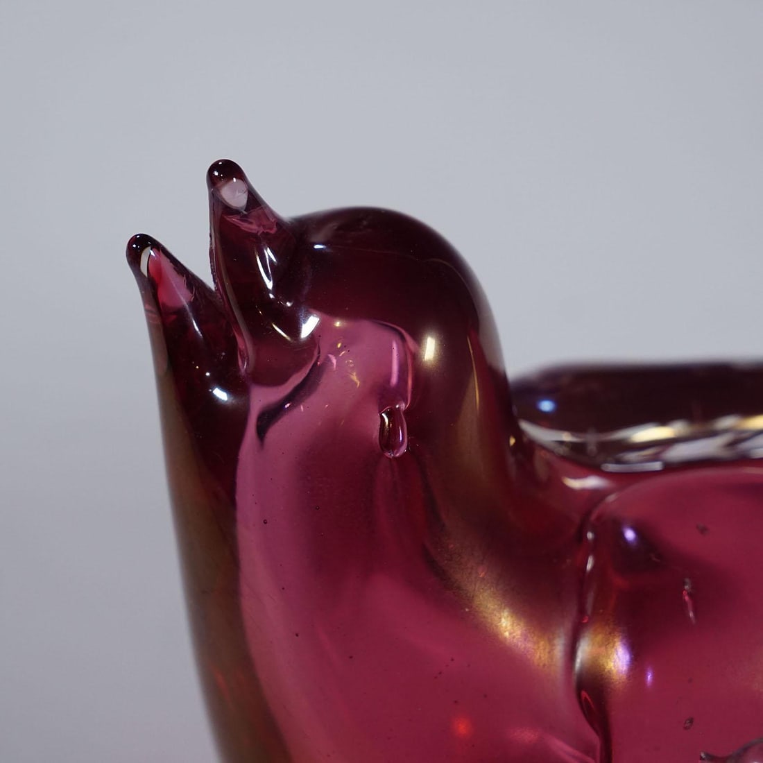 Bird Sculpture by Tyra Lundgren for Venini 1930s - 2