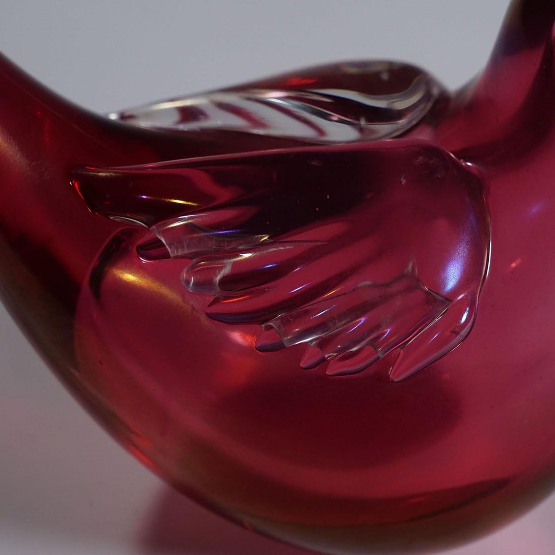 Bird Sculpture by Tyra Lundgren for Venini 1930s - 5