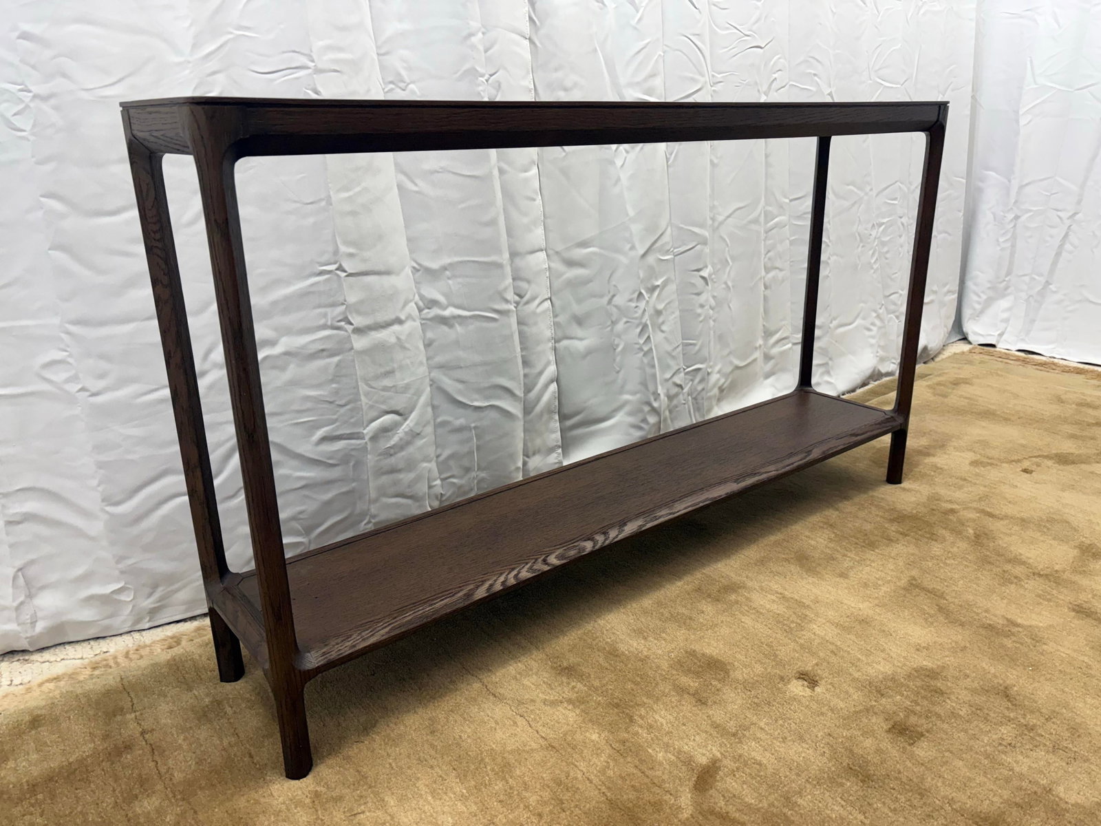 Restoration Hardware Padua Console Table – 60" Brown Oak Finish - 12