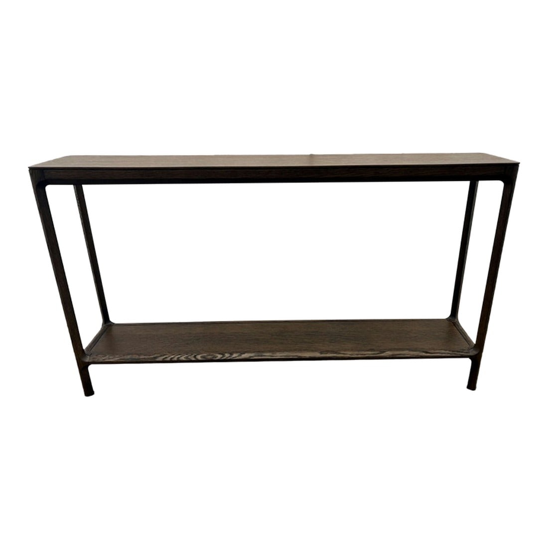 Restoration Hardware Padua Console Table – 60" Brown Oak Finish (1 of 14)