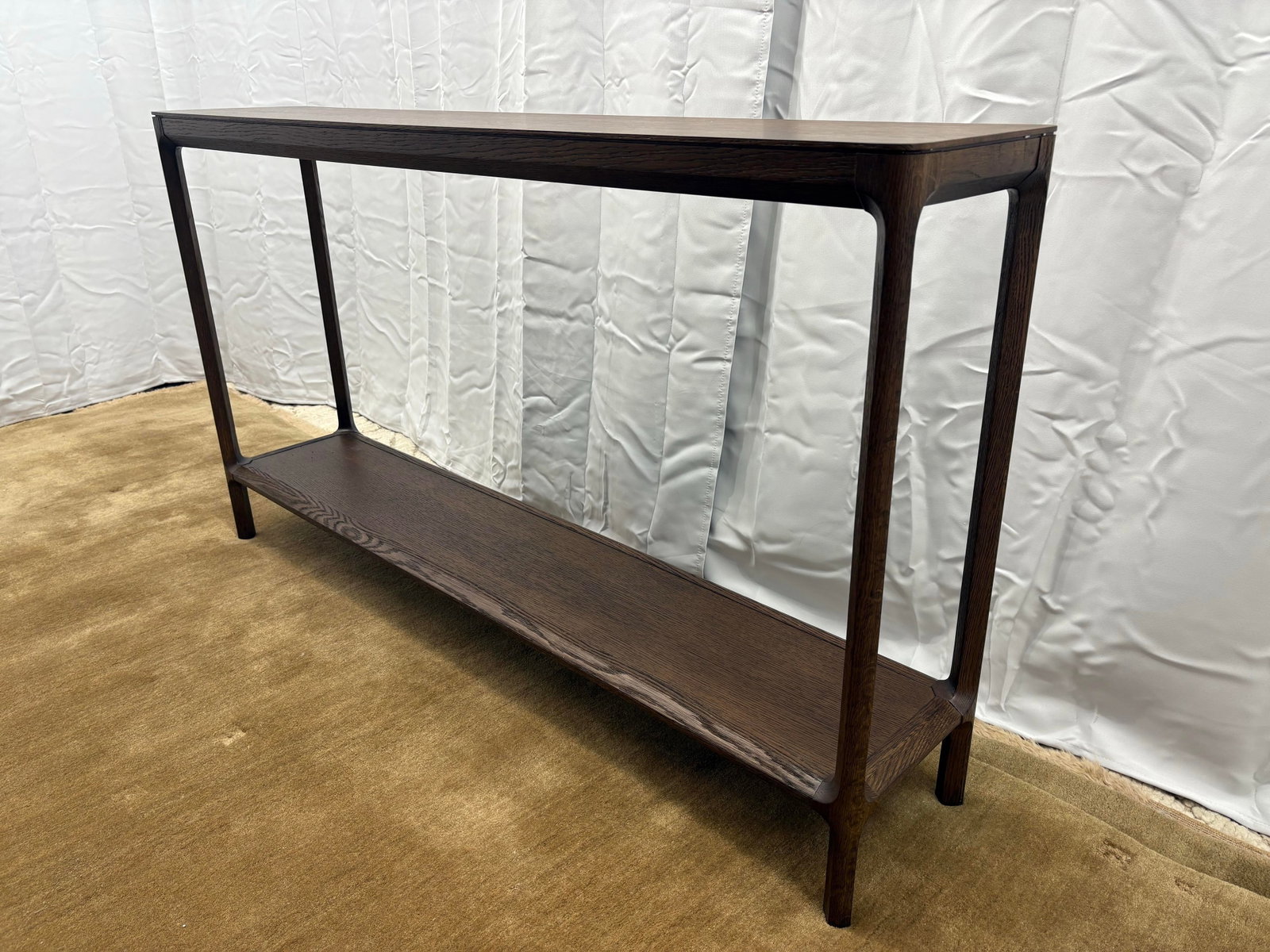 Restoration Hardware Padua Console Table – 60" Brown Oak Finish - 2