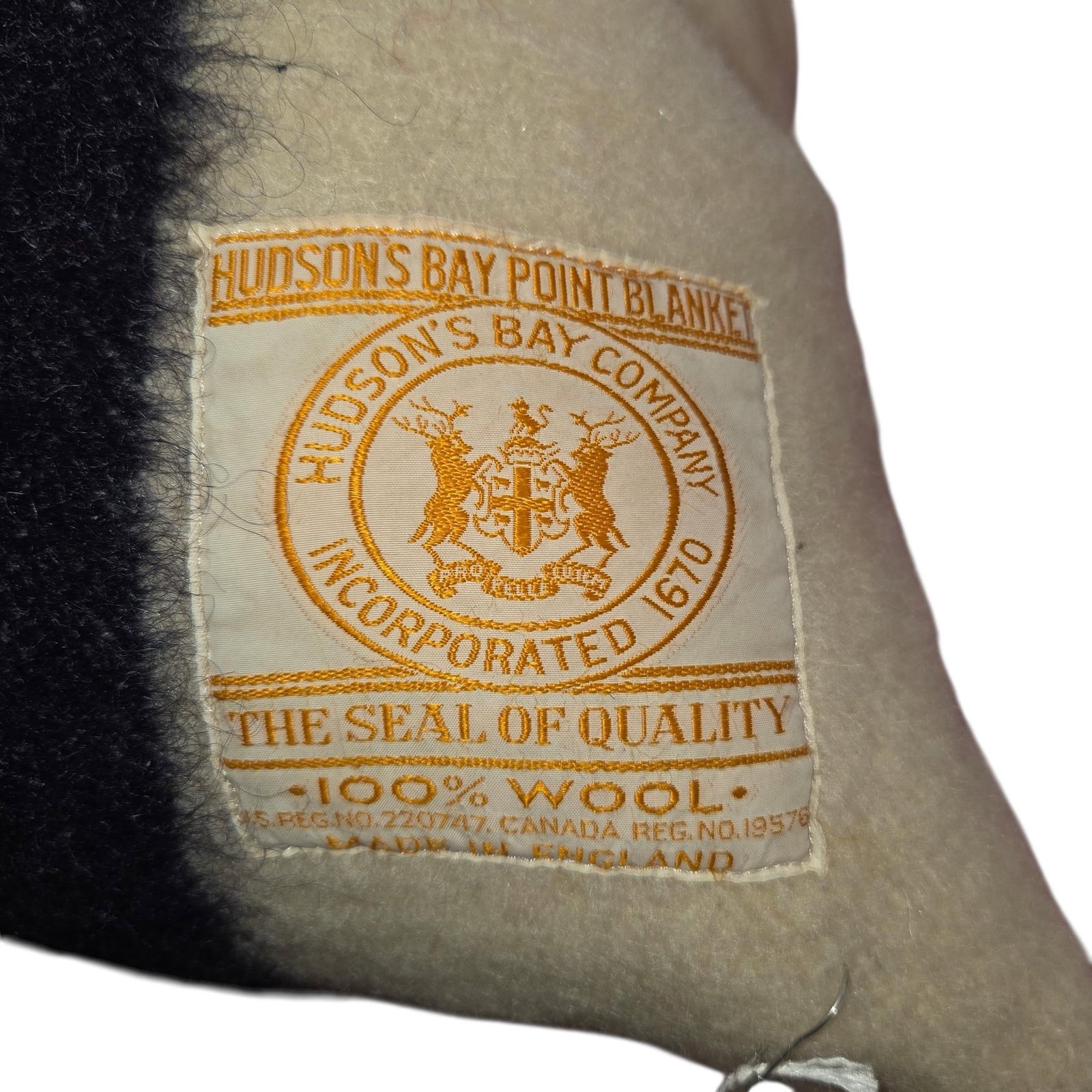 Vintage Hudson Bay Pillow - 5