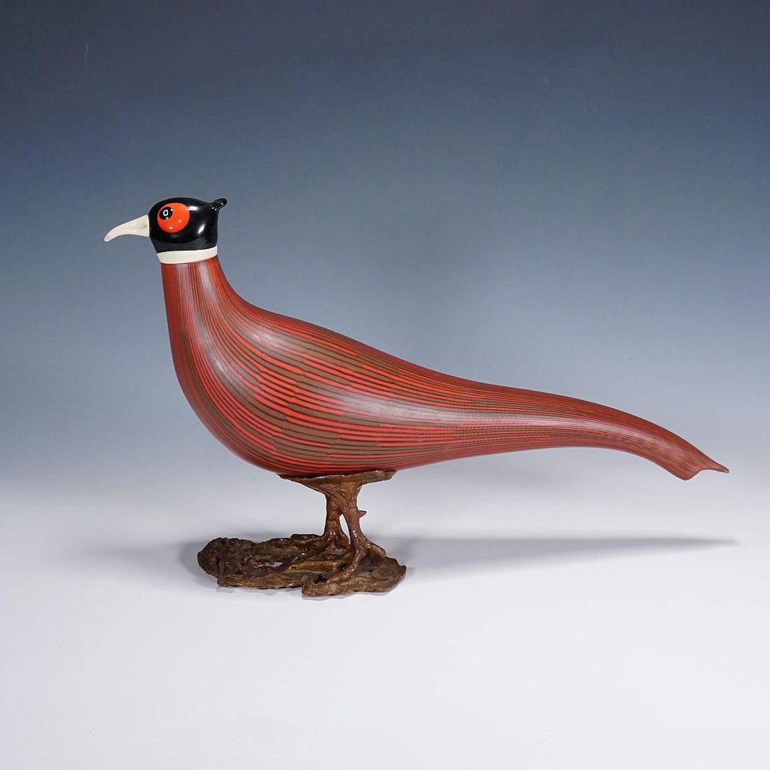 Rare Phesant Sculpture by Toni Zuccheri for Venini - 2