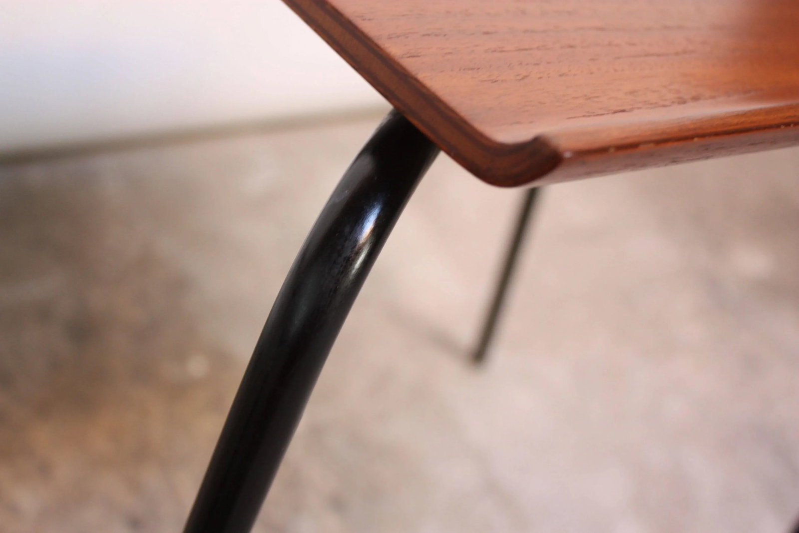 Danish Teak and Metal 'Stacking Tables' Attributed to Fritz Hansen - A Pair - 2