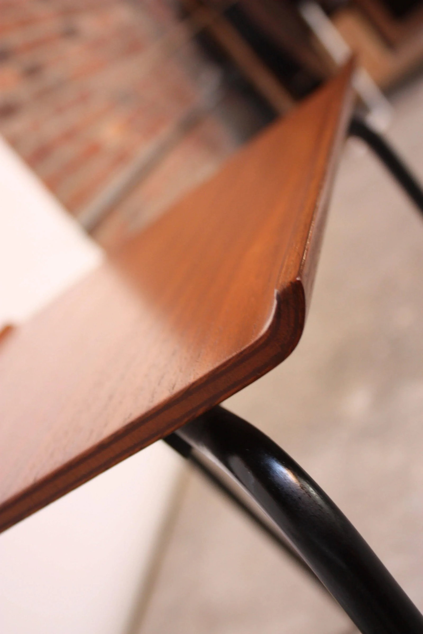 Danish Teak and Metal 'Stacking Tables' Attributed to Fritz Hansen - A Pair - 6