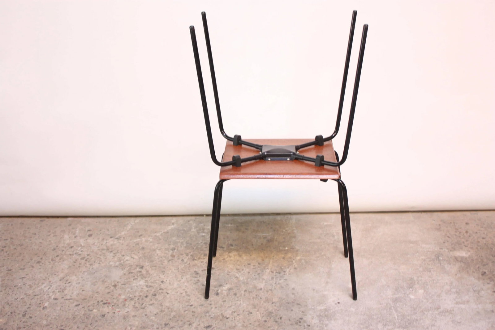 Danish Teak and Metal 'Stacking Tables' Attributed to Fritz Hansen - A Pair - 7