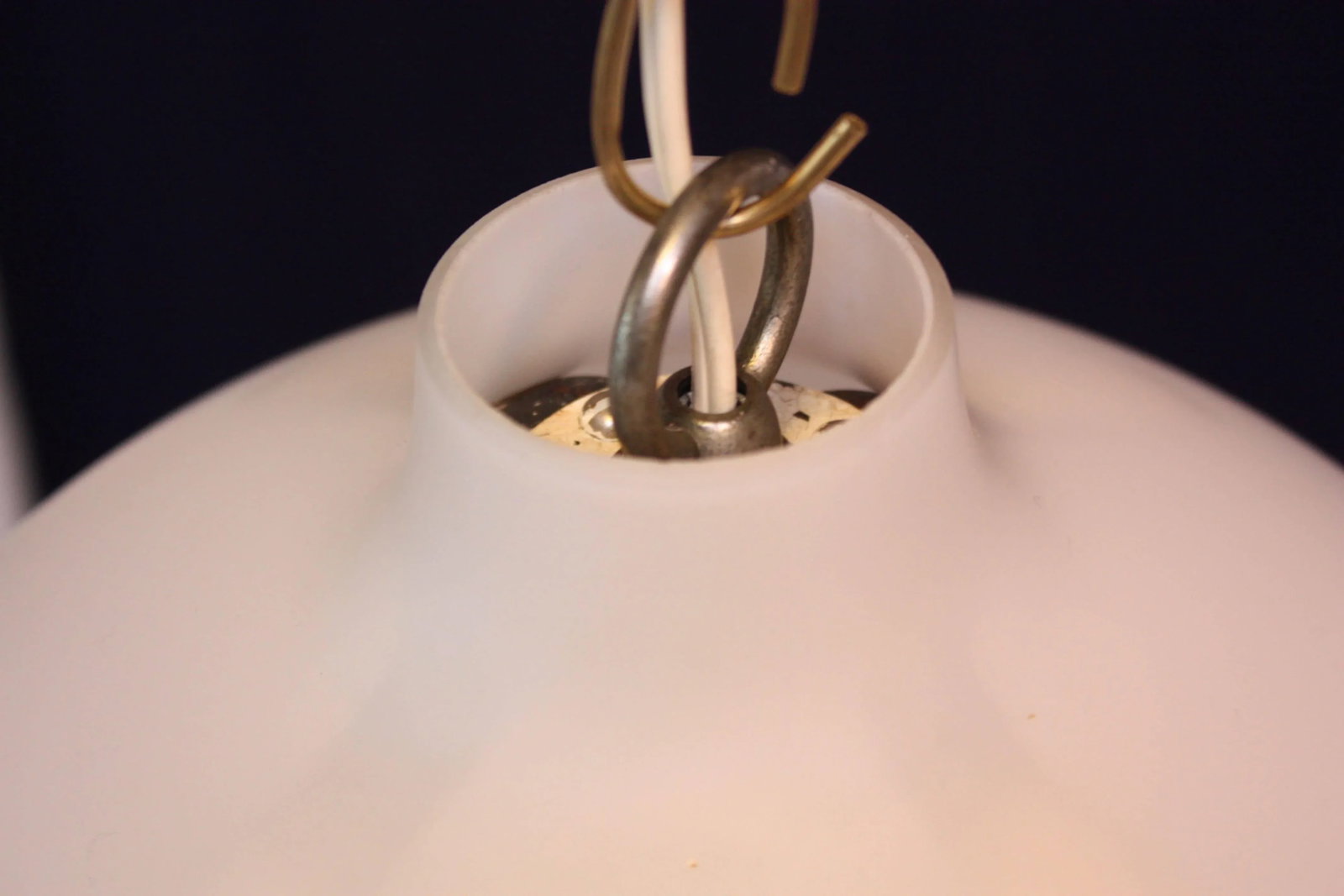 Early Opal Glass 'Satellite' Pendant by Vilhelm Wohlert for Louis Poulsen - 4