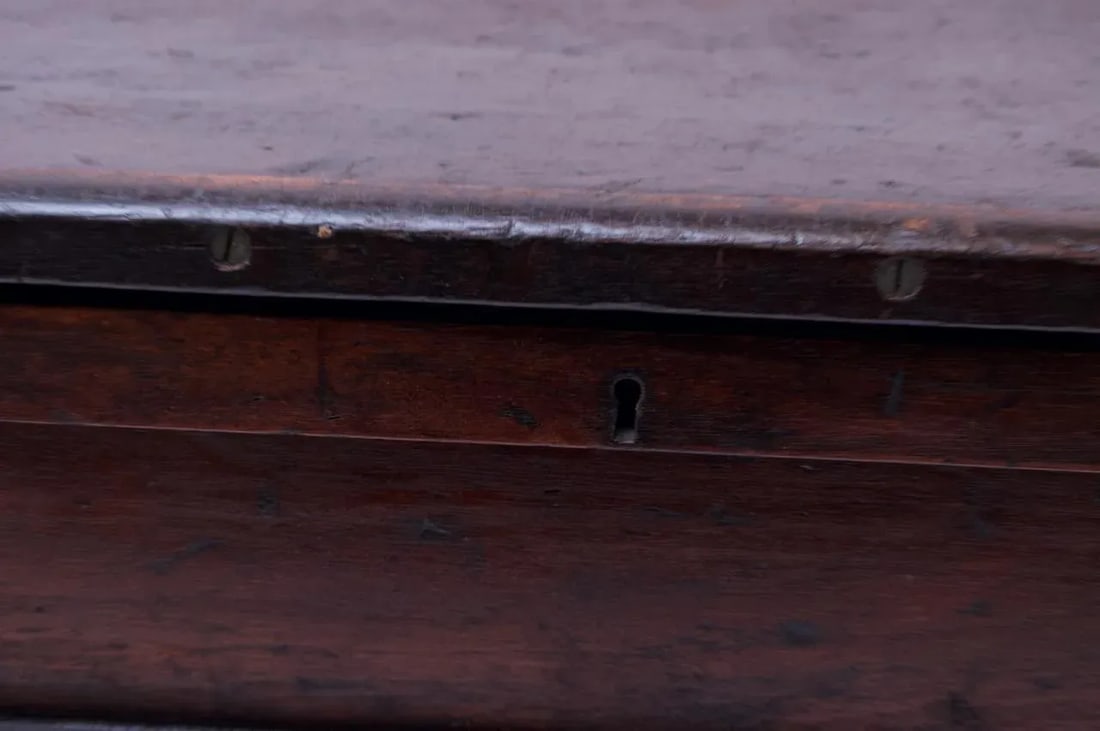 20th Century American Hand Carved Two-Tier Collector's Chest - 5