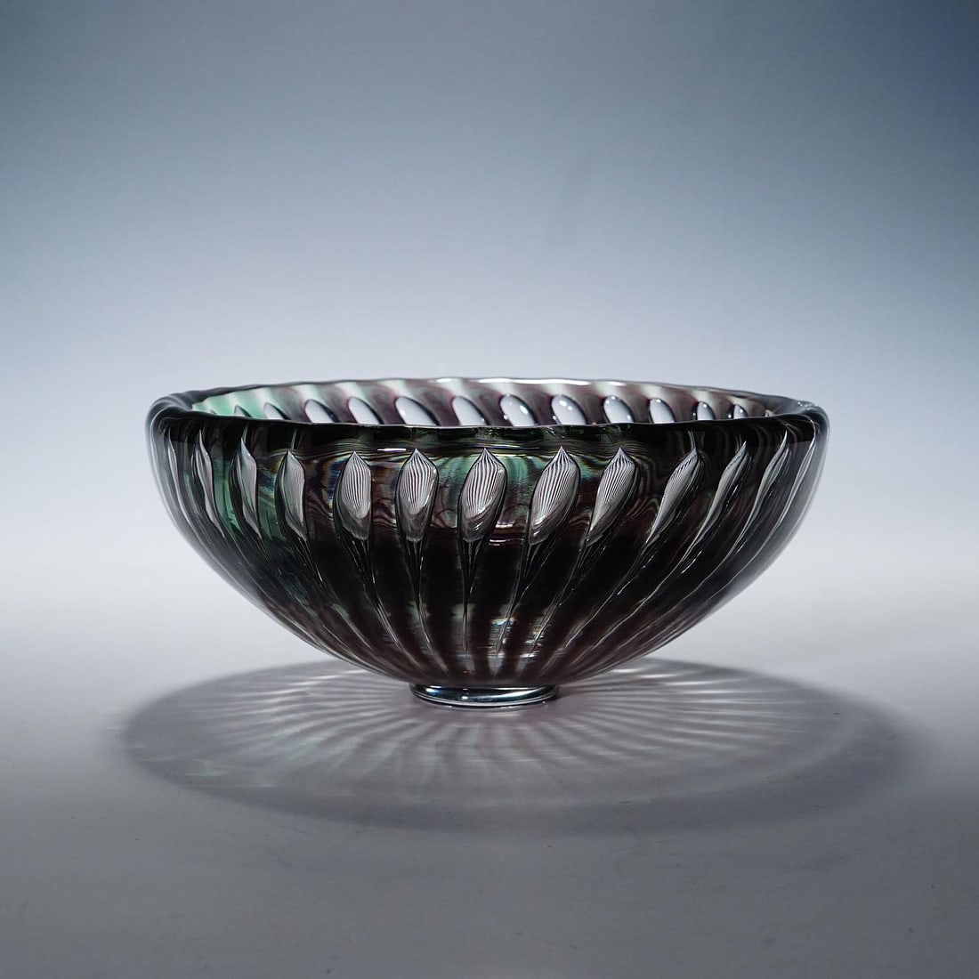 Rare Ariel Bowl by Edvin Oehrstroem for Orrefors, Sweden 1953 - 4